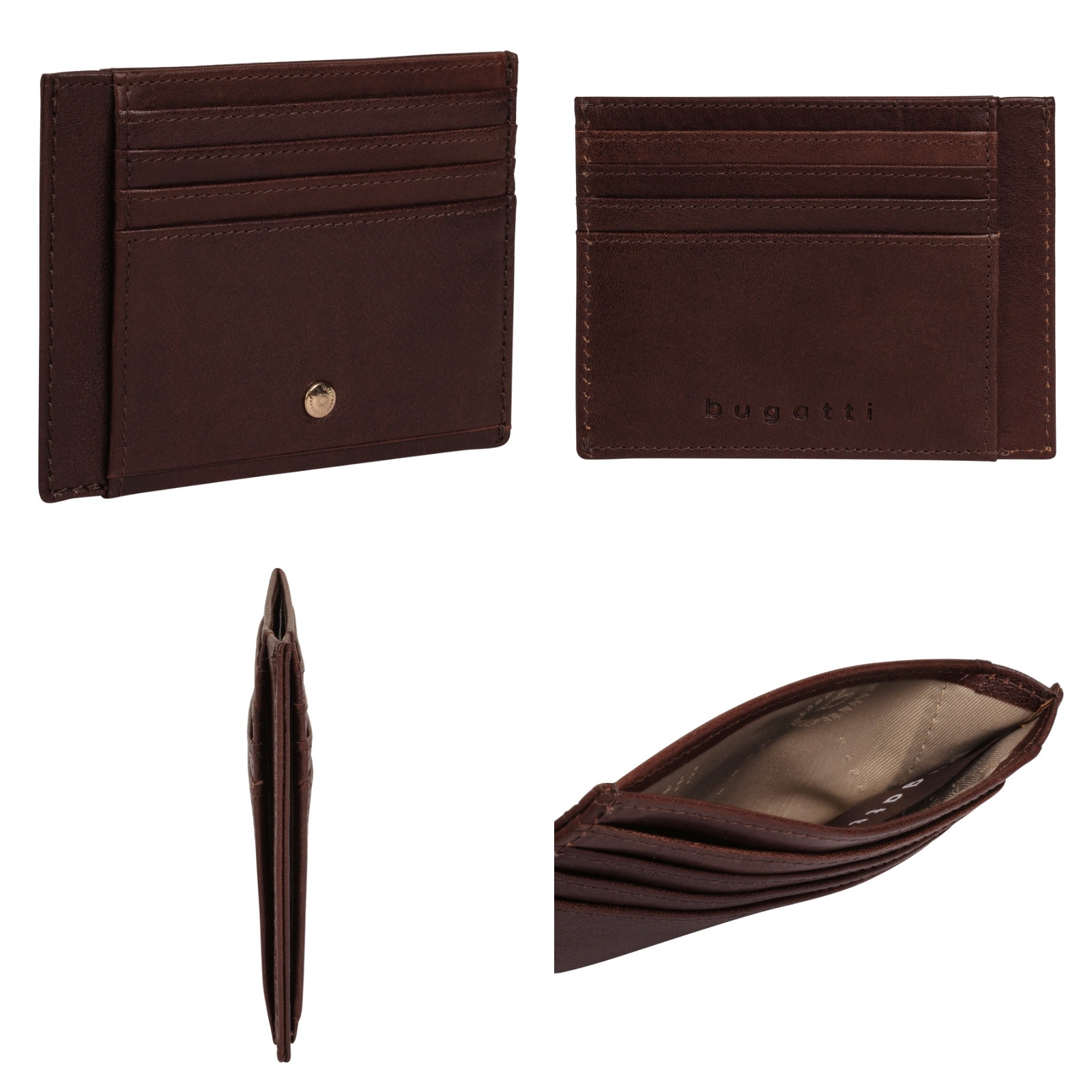 bugatti Brieftasche »NEAPLES«, echt Leder