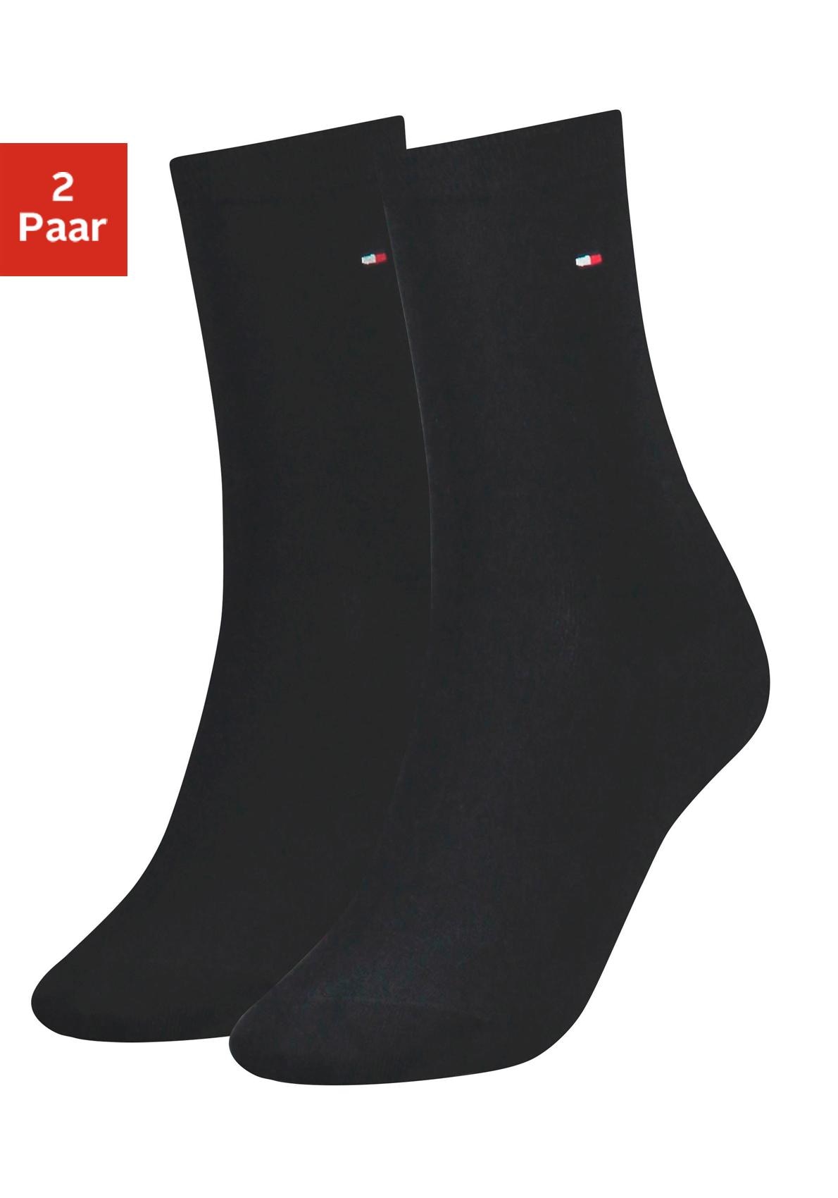 Socken, (2 Paar), mit flacher Zehennaht