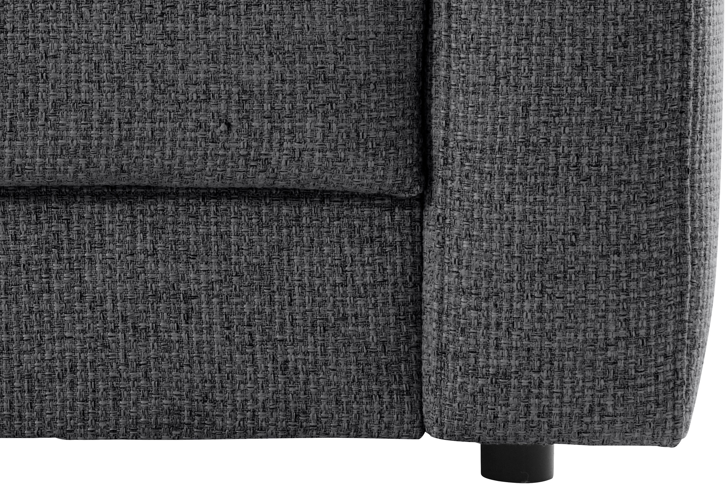 Places of Style Ecksofa »Bloomfield, L-Form«, extra tiefe Sitzfläche, wahlweise mit Sitztiefenverstellung