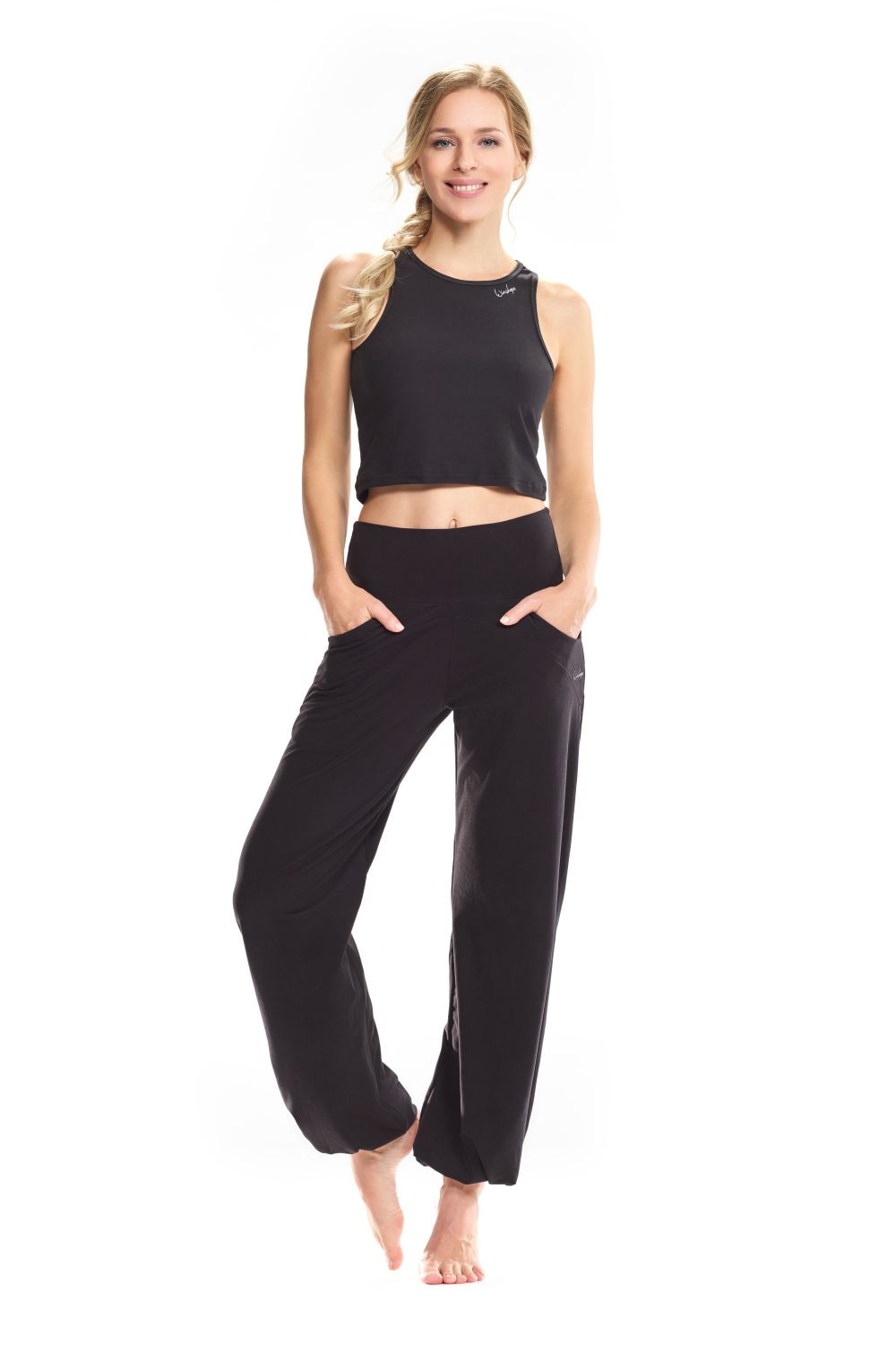 Winshape Sporthose »Functional Light and Comfort Wide Leg Pants CUL102LC«, mit Gummizug