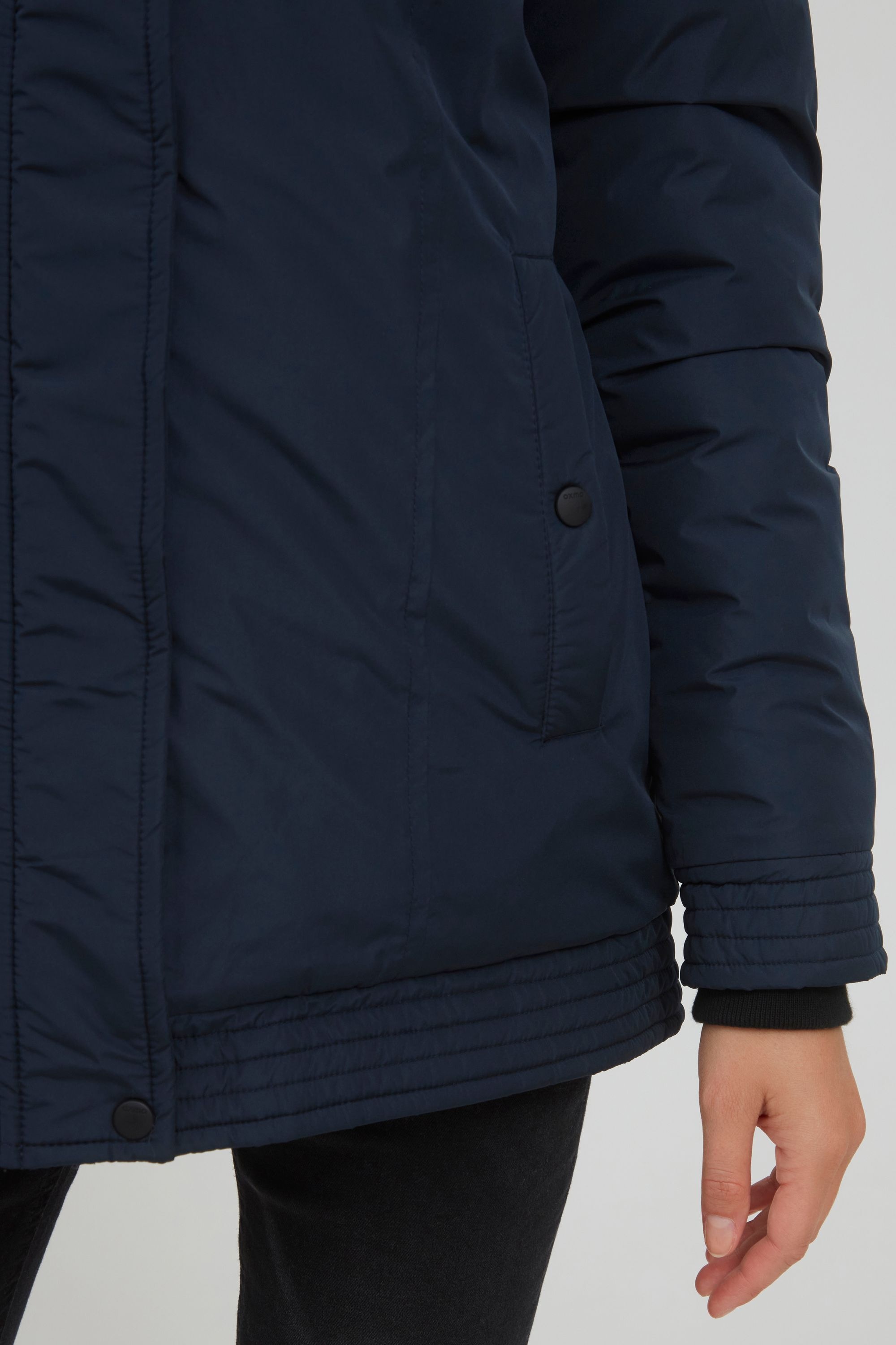 OXMO Winterjacke »Winterjacke OXJytte«, mit Kapuze