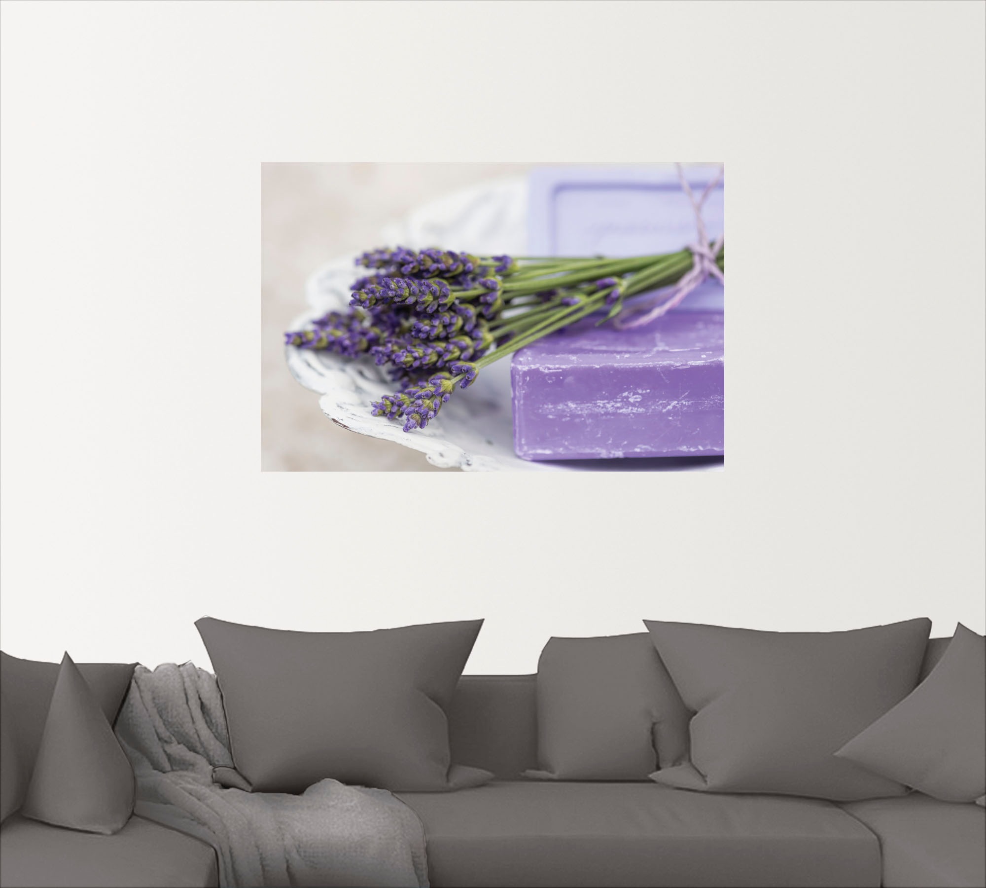 Artland Wandbild Franzosisches Stillleben Mit Lavendel Arrangements 1 St In Vielen Grossen Produktarten Alubild Outdoorbild Fur Den Aussenbereich Leinwandbild Poster Wandaufkleber Wandtattoo Auch Fur Badezimmer Geeignet Auf Rechnung