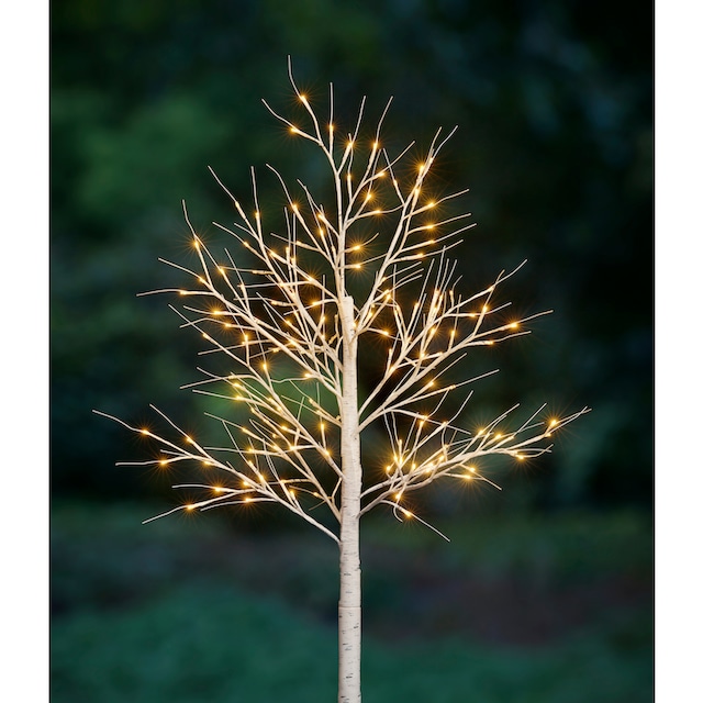 BONETTI LED Baum »Weihnachtsdeko«, 120 flammig-flammig, Beleuchteter Deko- Baum in Birkenoptik, Höhe ca. 120 cm online kaufen | mit 3 Jahren XXL  Garantie
