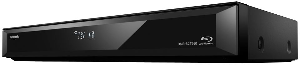 Panasonic Blu-ray-Rekorder »DMR-BCT760/5«, 4k Ultra HD, Miracast (Wi-Fi Alliance)-WLAN-LAN (Ethernet), DVB-C-Tuner-4K Upscaling, 500 GB Festplatte, mit Twin HD DVB C Tuner