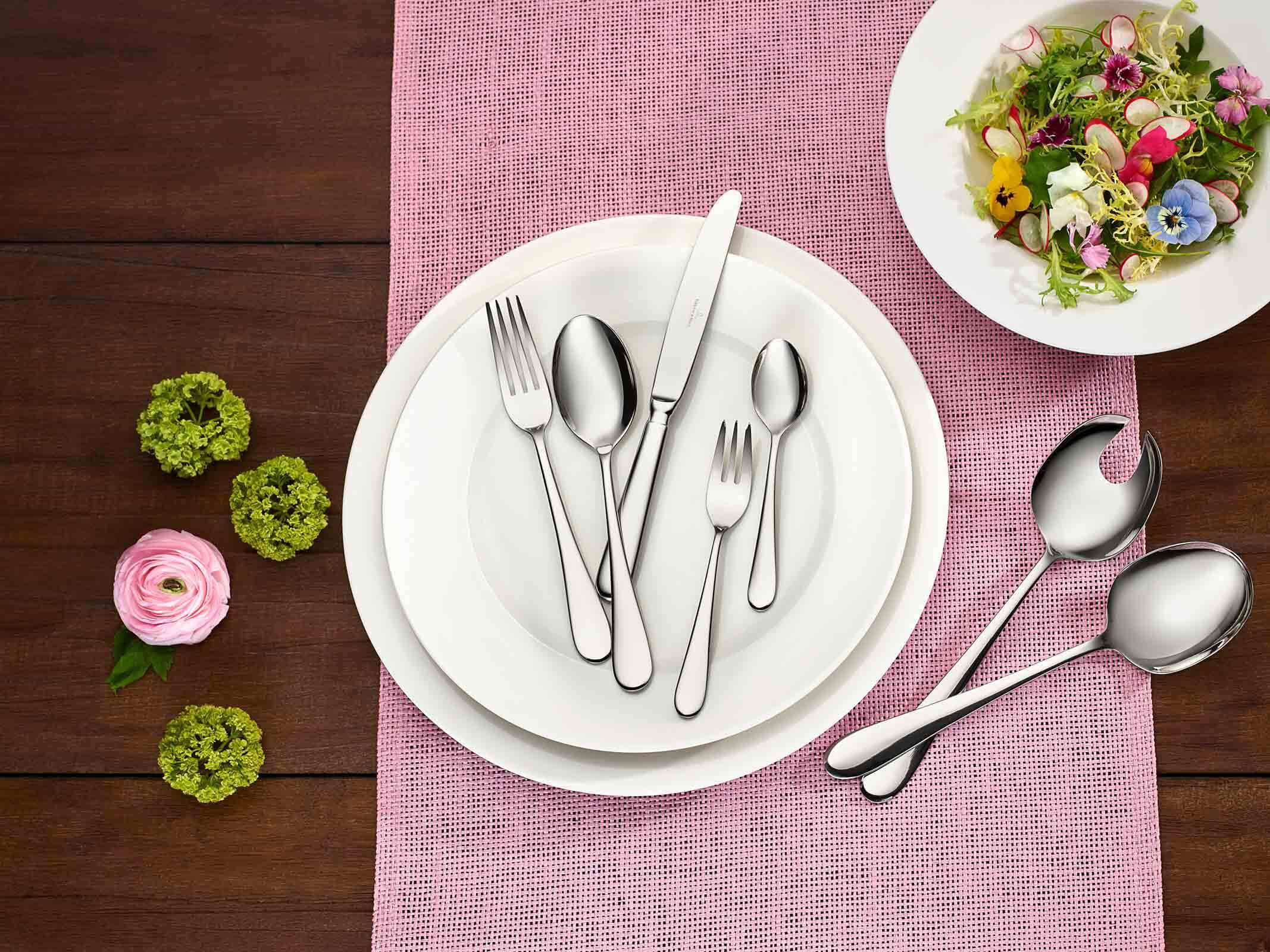 Villeroy & Boch Esslöffel »Latte-Macchiato-Löffel Oscar 18,1 cm 6er Set edelstahl« Spülmaschinenfest