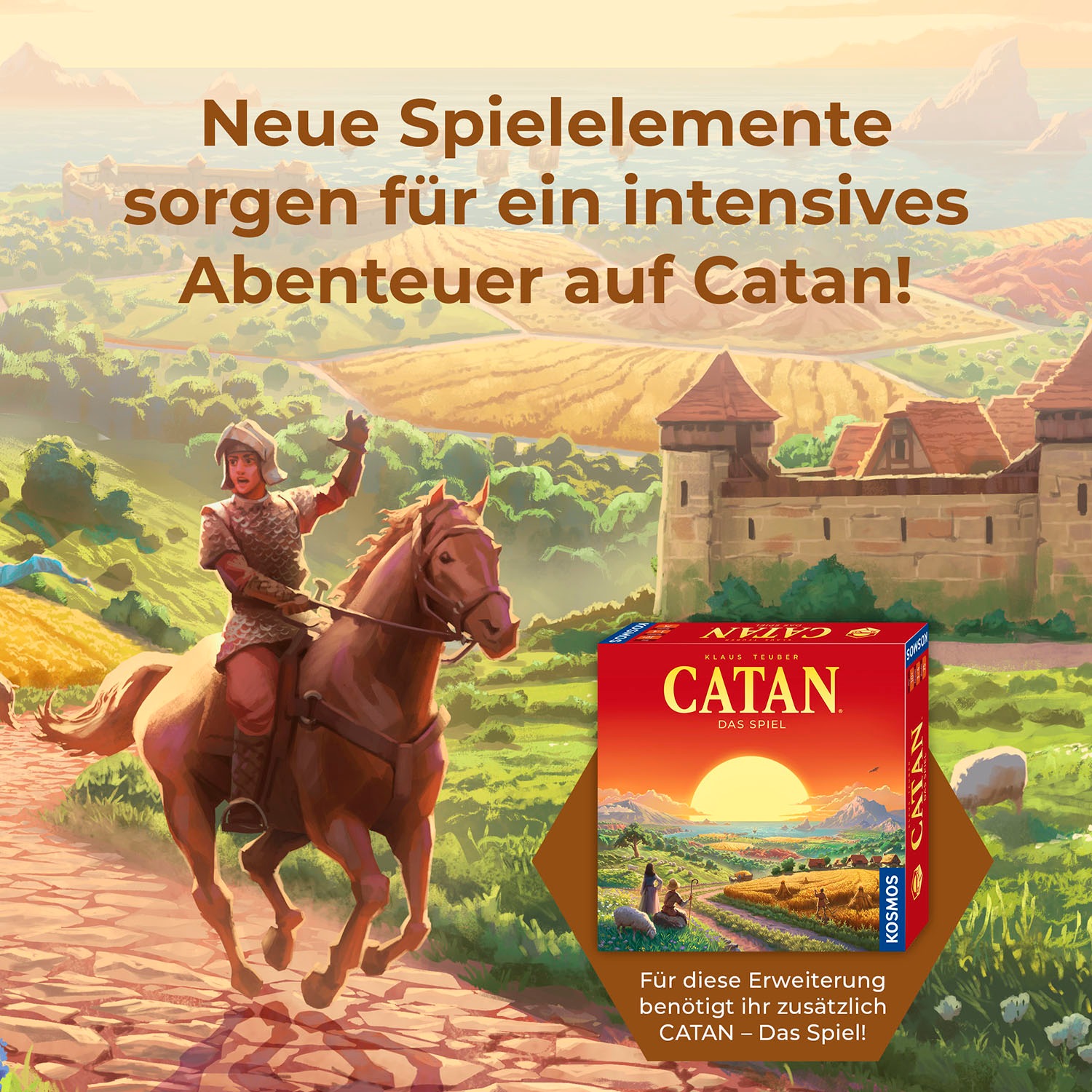 Kosmos Spiel »CATAN Städte & Ritter« Made in Germany
