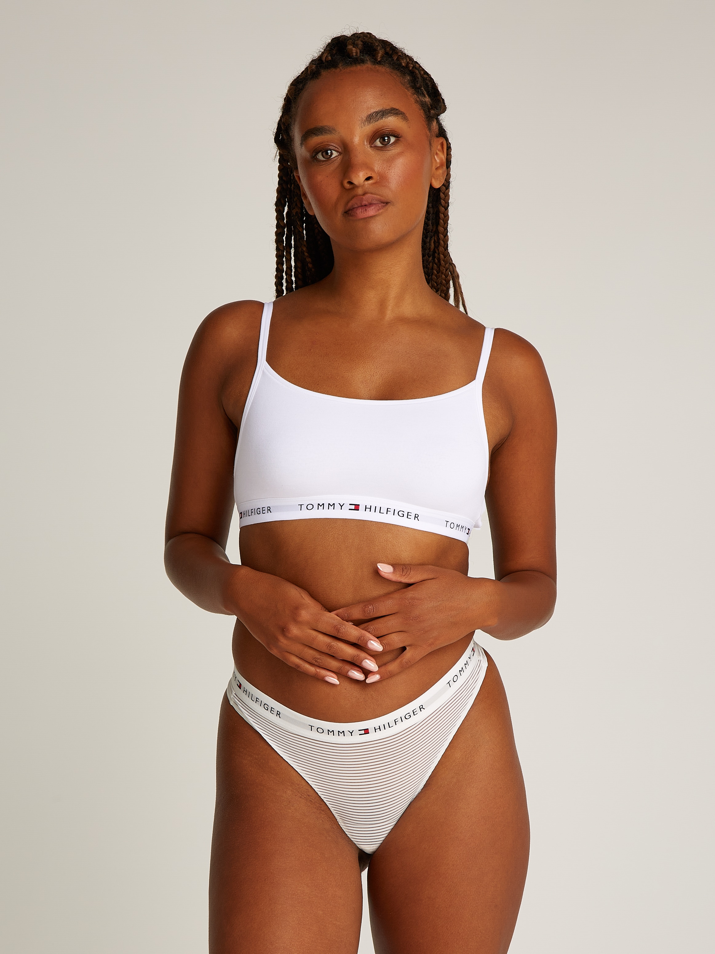 Tommy Hilfiger Underwear Bralette-BH »2 PACK BRALETTE«, mit Logoschriftzug