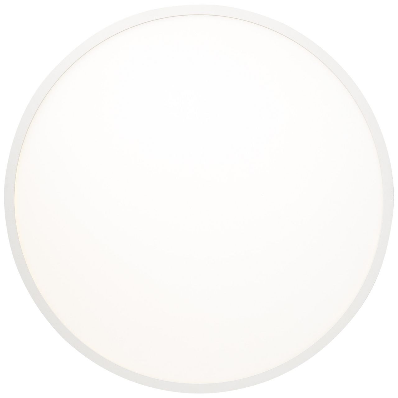 Brilliant LED Panel »Buffi«, 1 flammig, Leuchtmittel LED-Modul | LED fest integriert, LED Deckenaufbau-Paneel 45cm sand/weiß/warmweiß