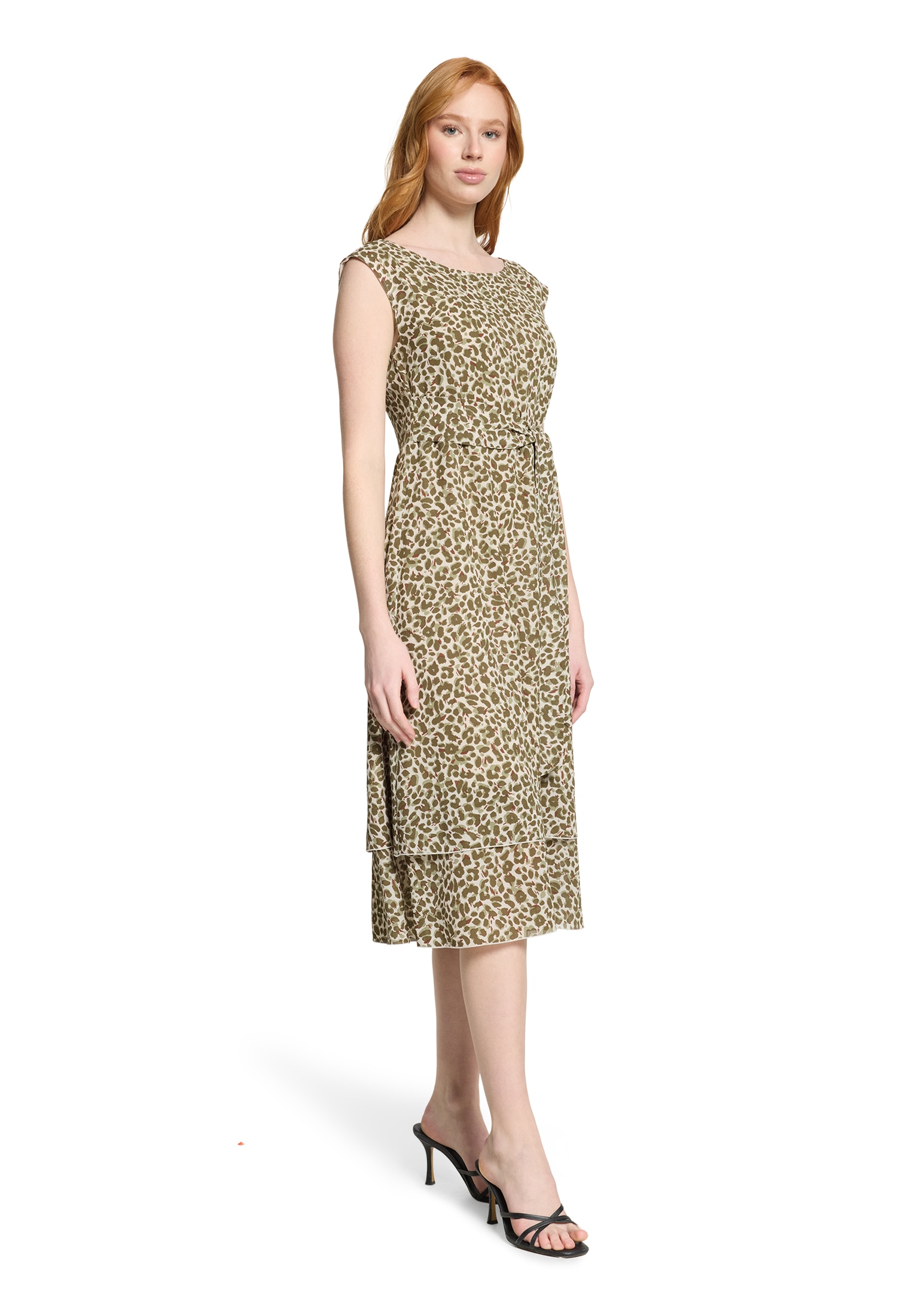 Betty Barclay Chiffonkleid »Chiffonkleid mit Bindegürtel«