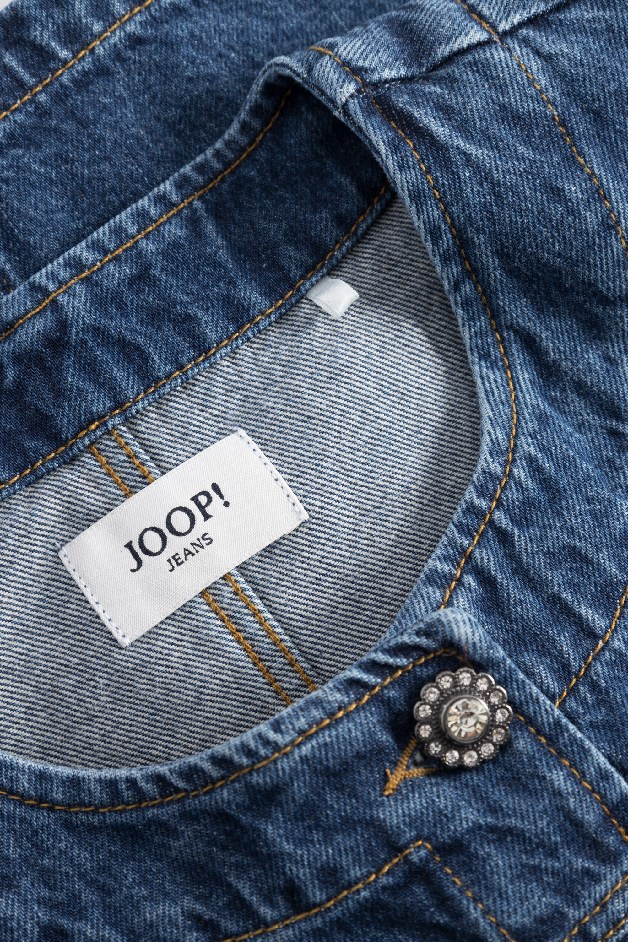 Joop Jeans Jeansblazer »Ina«, Mit Rundhalsausschnitt