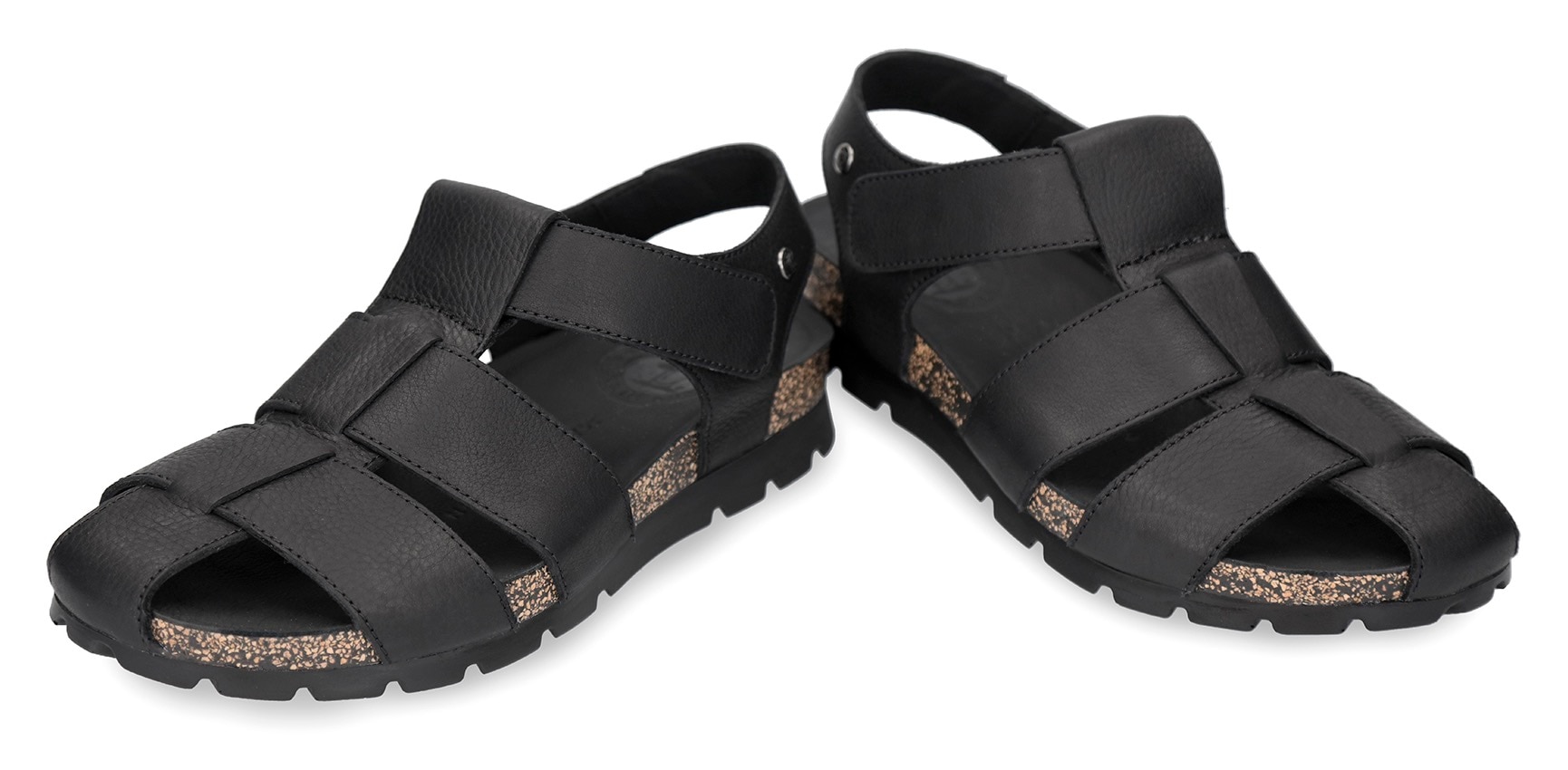 Panama Jack Sandale »Stanley«  Sommerschuh, Klettschuh, Urlaubschuh mit gepolsterter Lederinnensohle