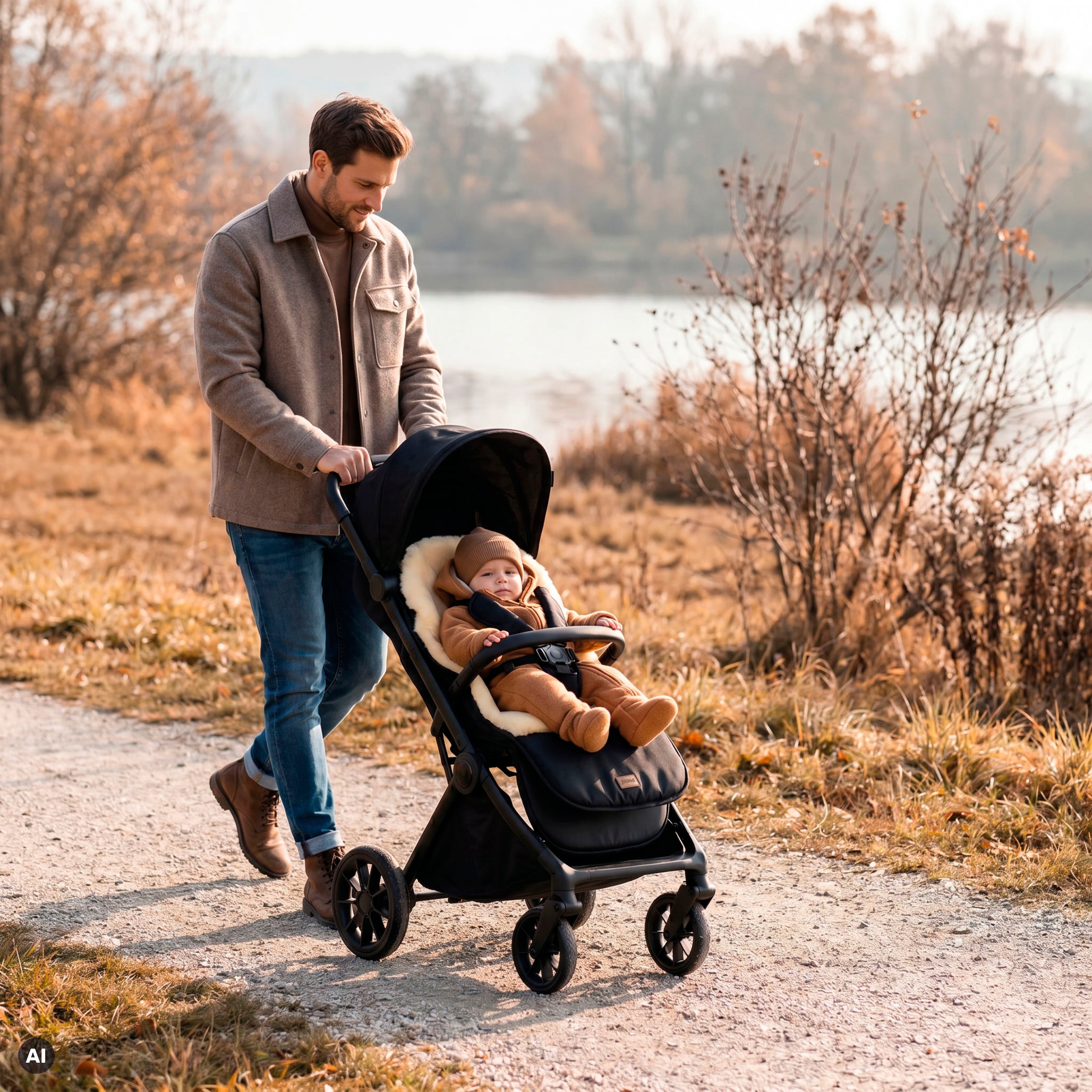 Fillikid Fußsack »Lammfelleinlage Protect«