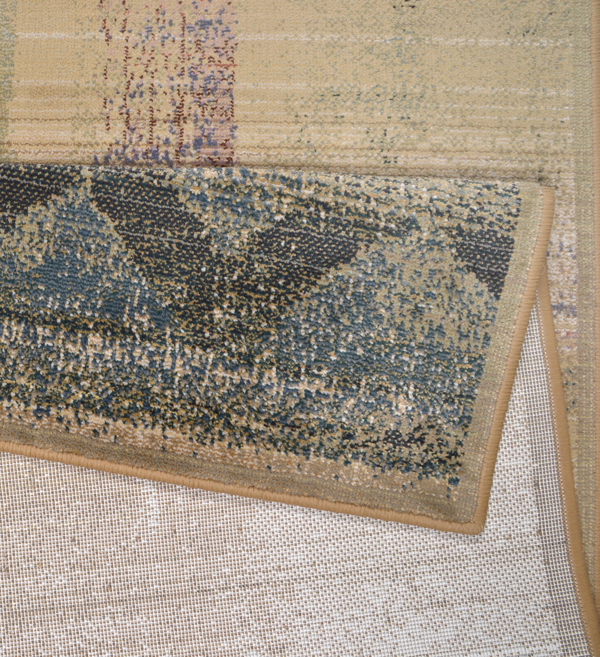 THEKO Teppich »Gabiro 003«, rechteckig, 10 mm Höhe, Kurzflor, modernes florales Design, Wohnzimmer