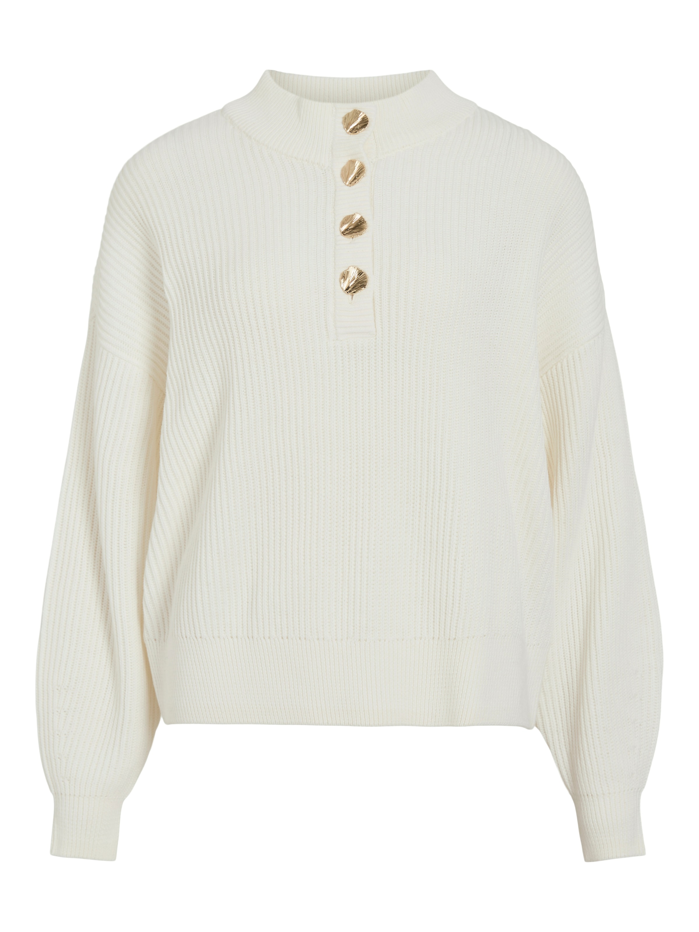 Vila Stehkragenpullover »VICHING CREW NECK L/S KNIT TOP - NOOS«