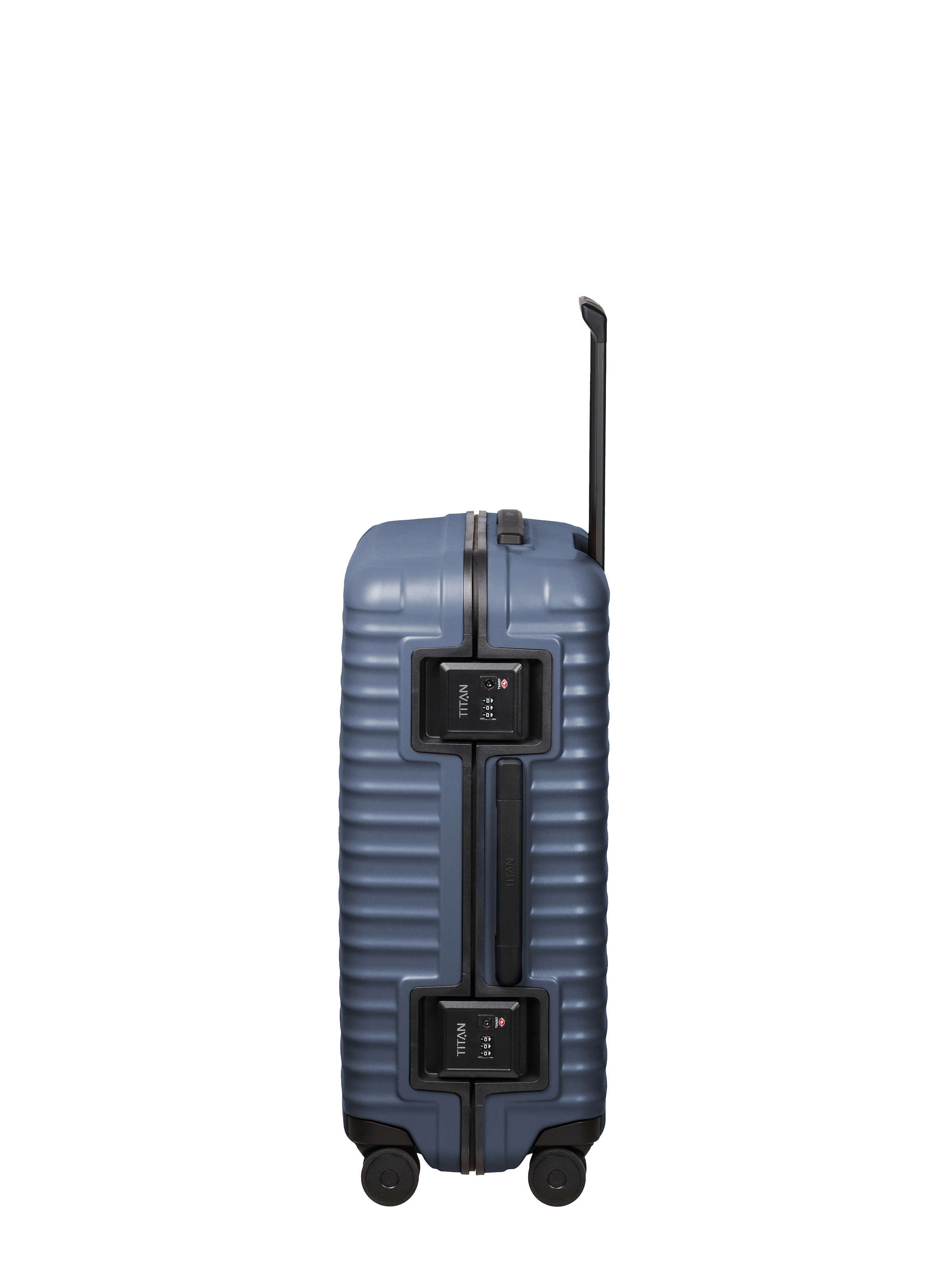 TITAN - Made in Germany Trolley »OVERSEAS Koffer Hartschale« 84 l 4 Rollen mit TSA-Rahmenschloss, intelligenter Innenaufteilung Größe M+