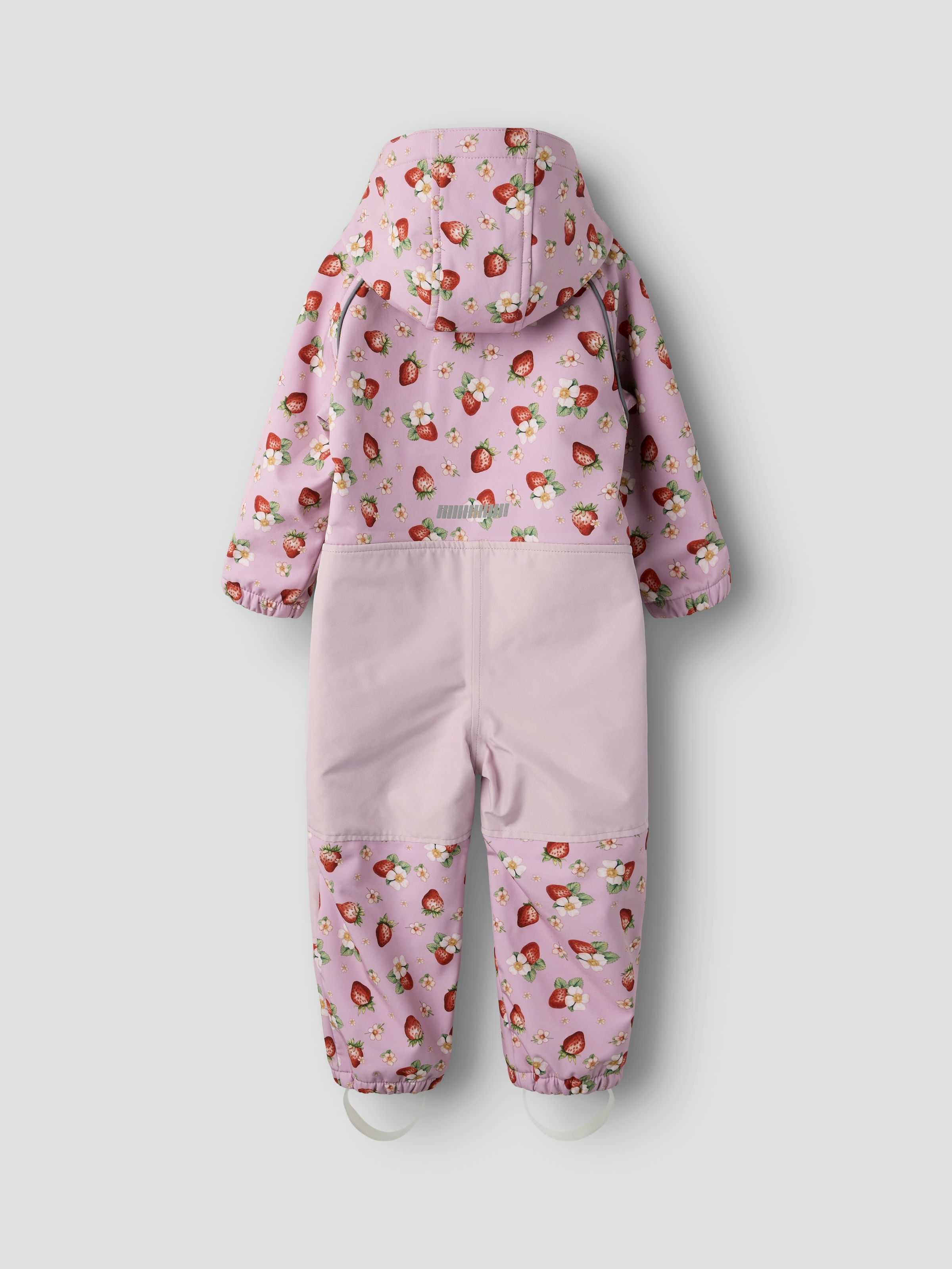 Name It Softshelloverall »NMFALFA08 SOFTSHELL SUIT AOP 1FO NOOS« mit verstellbarer und abnehmbarer Fußschlaufe