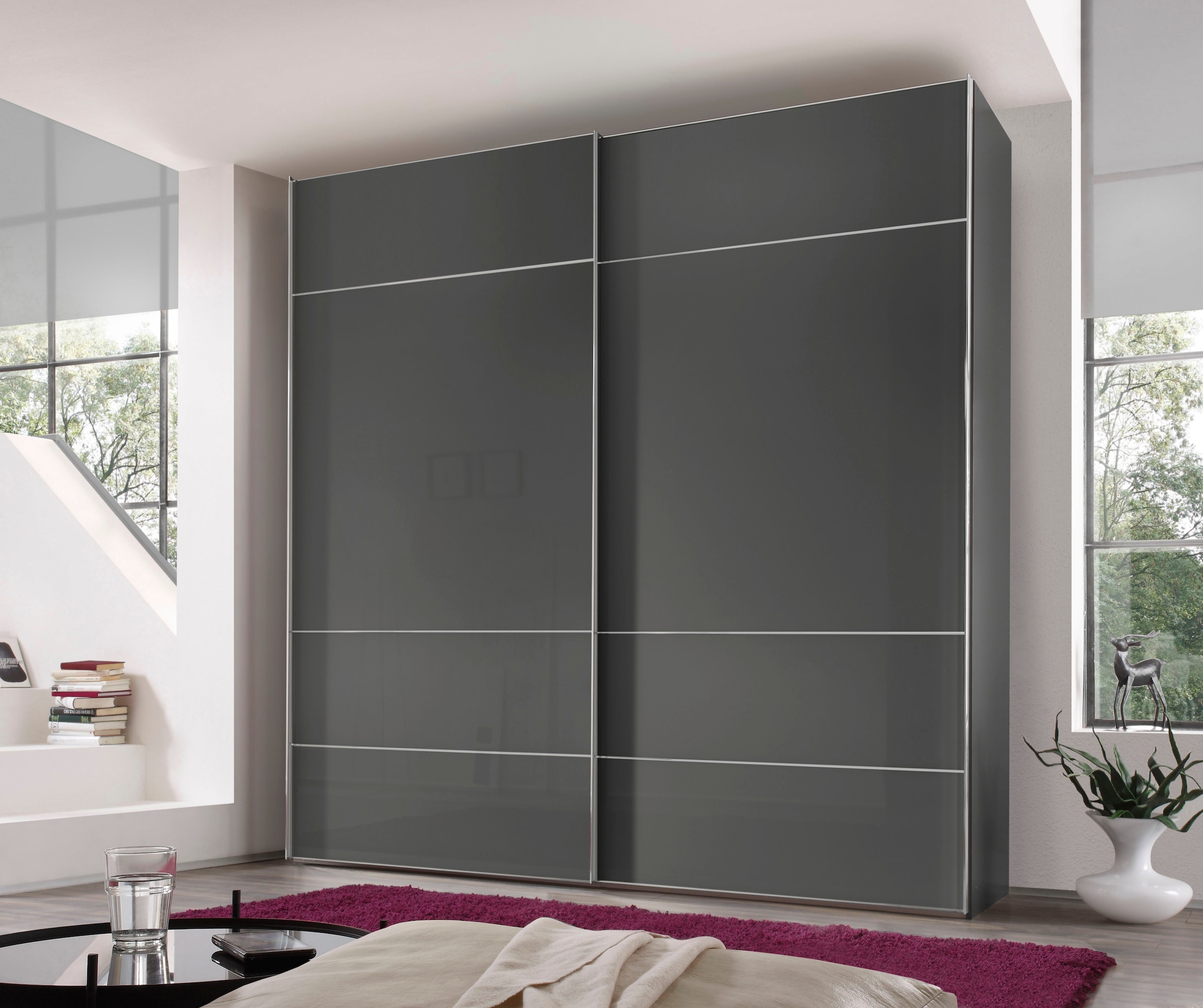 STAUD Schwebetürenschrank »Sonate Lucca, Made in Germany« Mit vier verschiedenen Ausstattungsvarianten