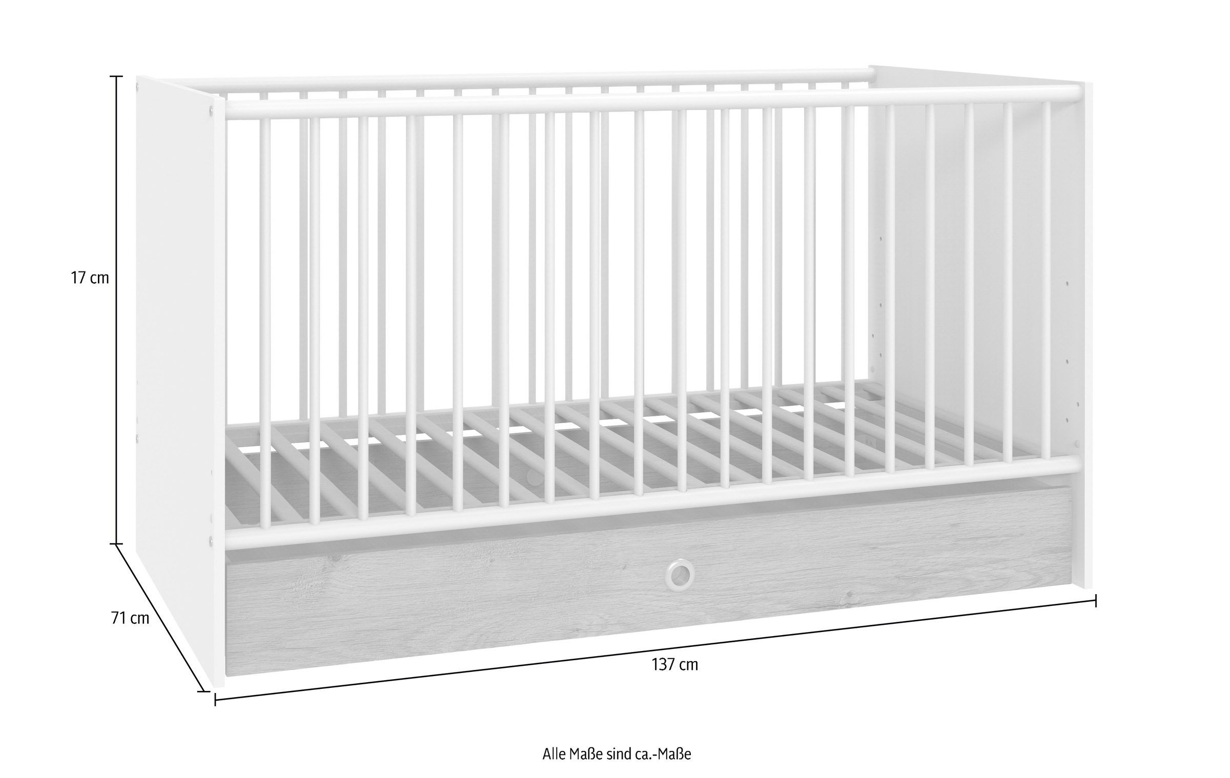 Wimex Bettschubkasten »Gotland« für extra Strauraum