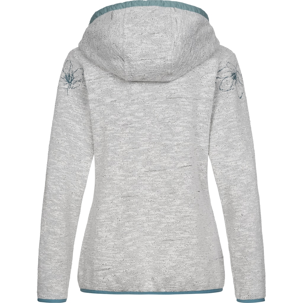 LPO Strickfleecejacke »LAKE RODELL FLWR WOMEN«