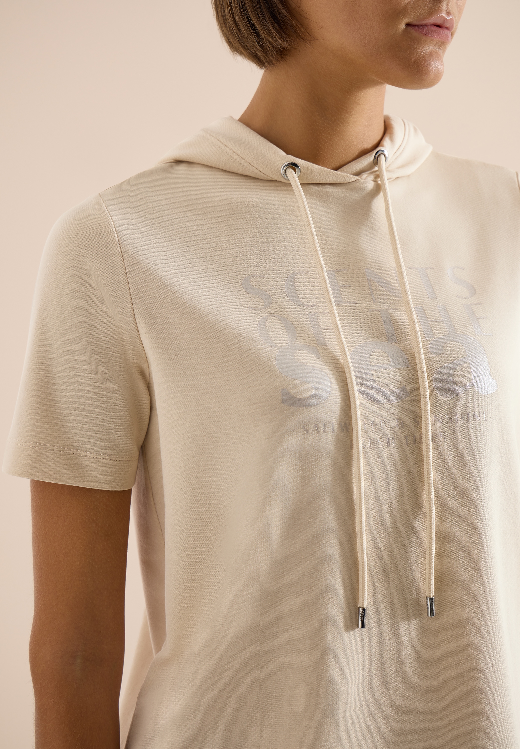 Cecil Kapuzenshirt mit Schriftzug