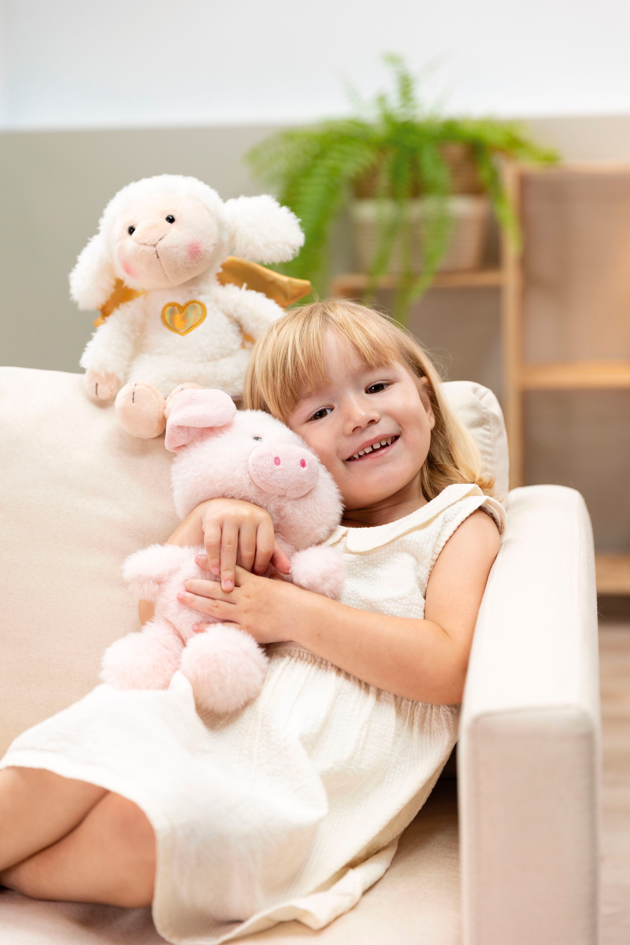 Nici Kuscheltier »Dein Schutzengel, Schwein La La Piggie 28 cm«