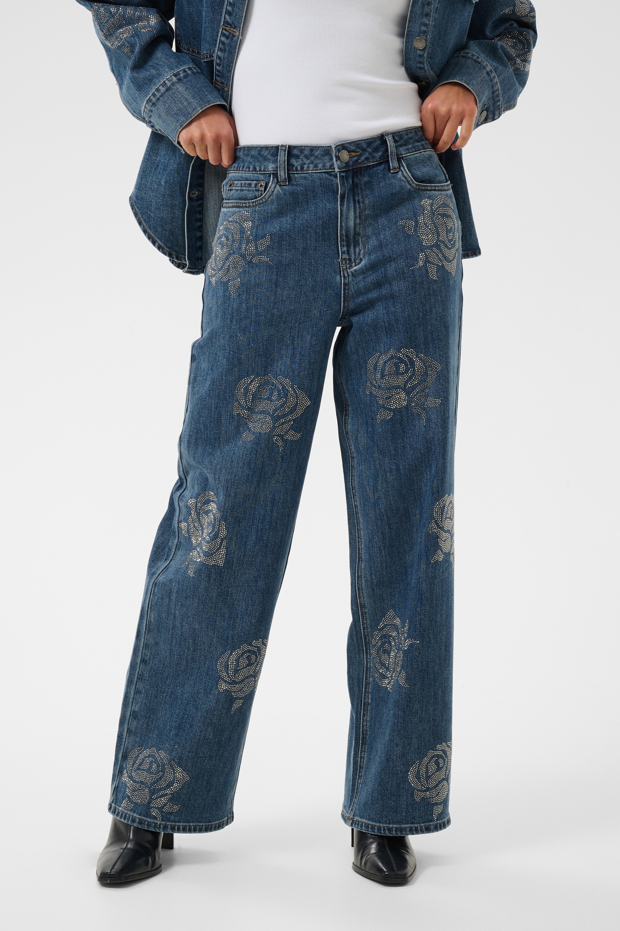 KAFFE Regular-fit-Jeans »Damen Jeans KAcastelia«