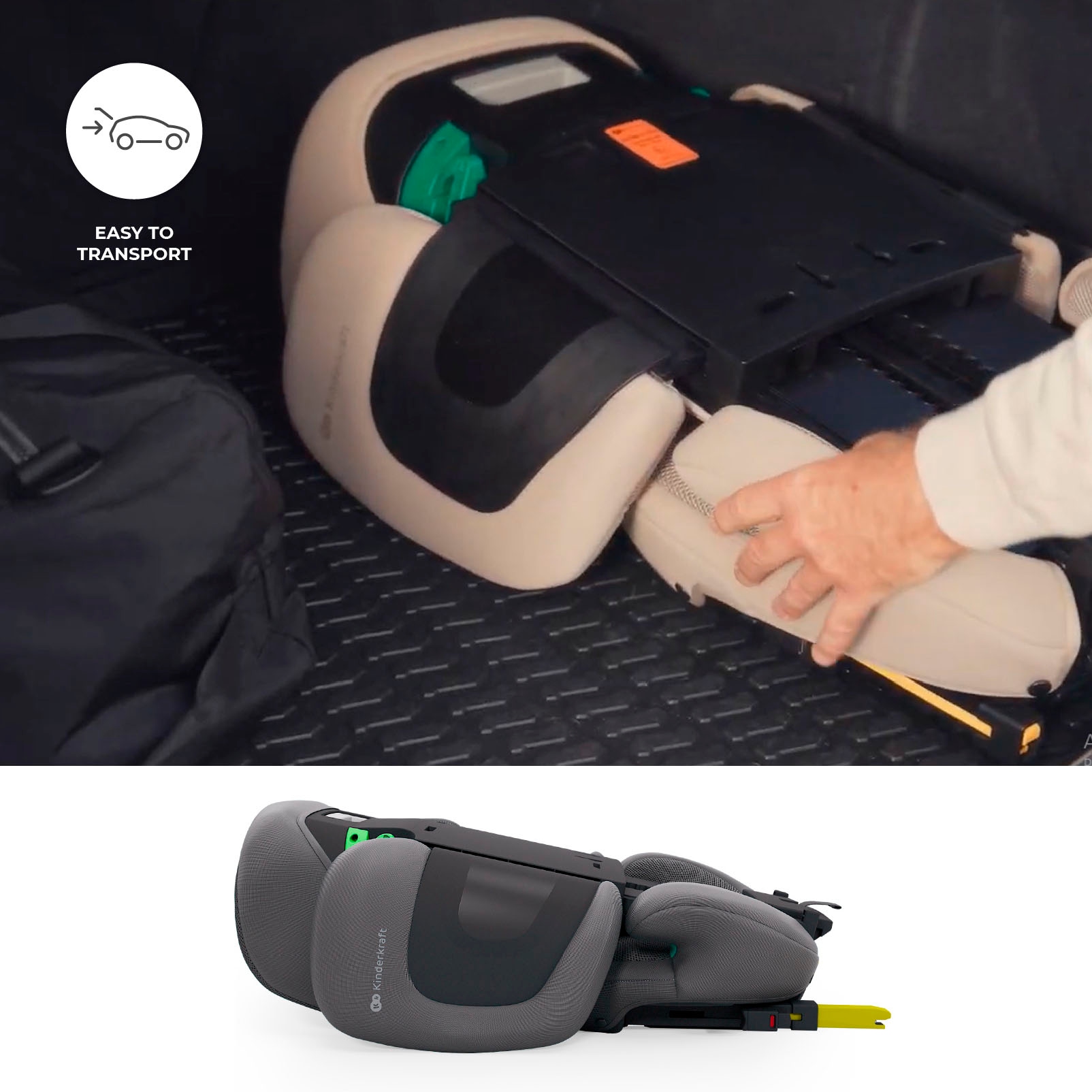 Kinderkraft Autokindersitz »XPAND 2 PRO i-Size schwarz«