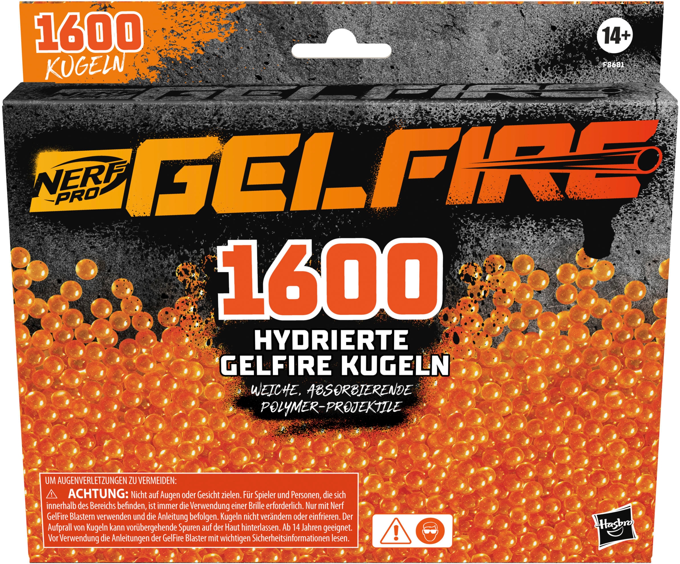Hasbro Blaster »Nerf Pro Gelfire Nachfüllpack (1600 Kugeln)«
