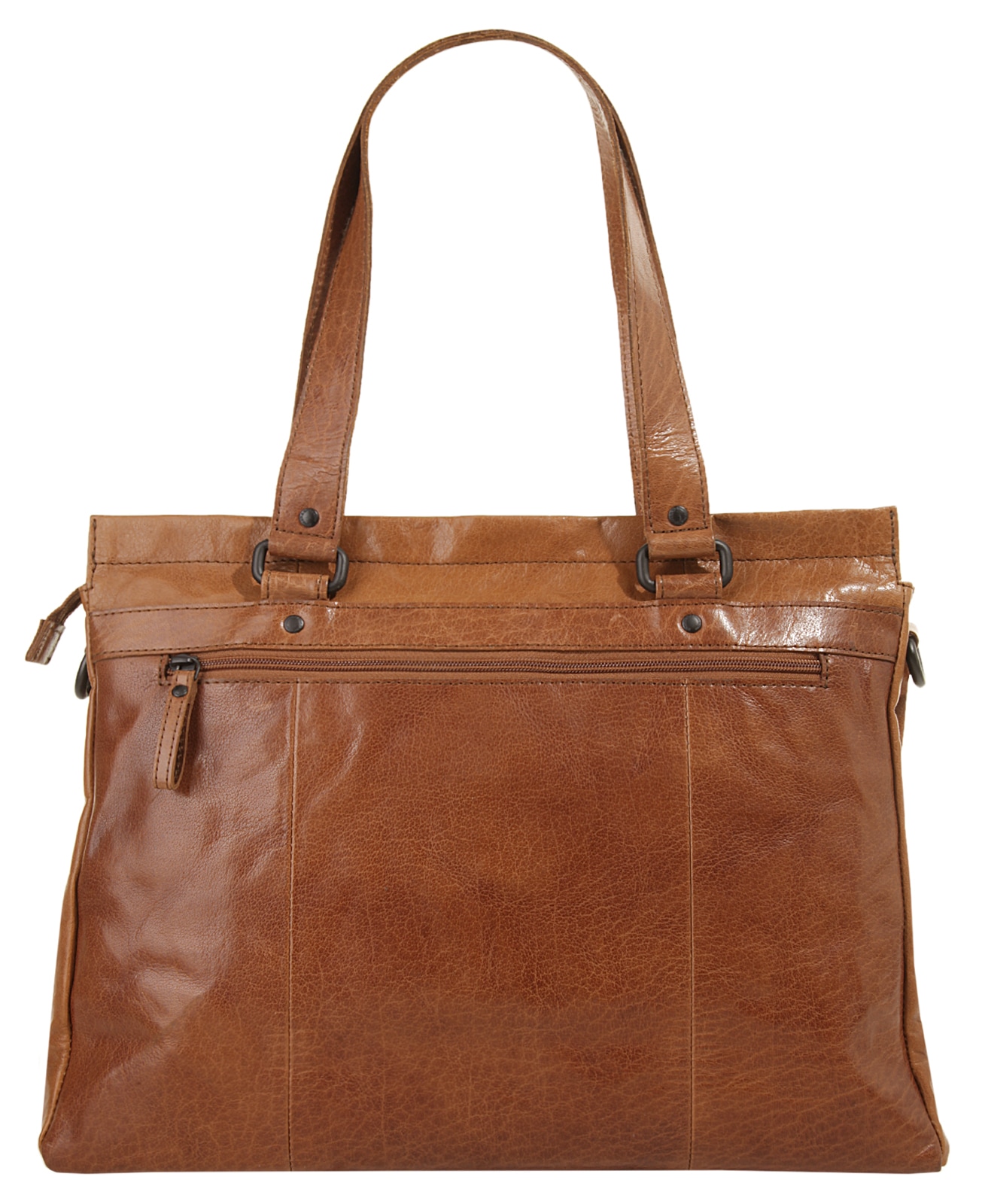 Spikes & Sparrow Shopper »LAPTOP SHOULDERBAG«, echt Leder