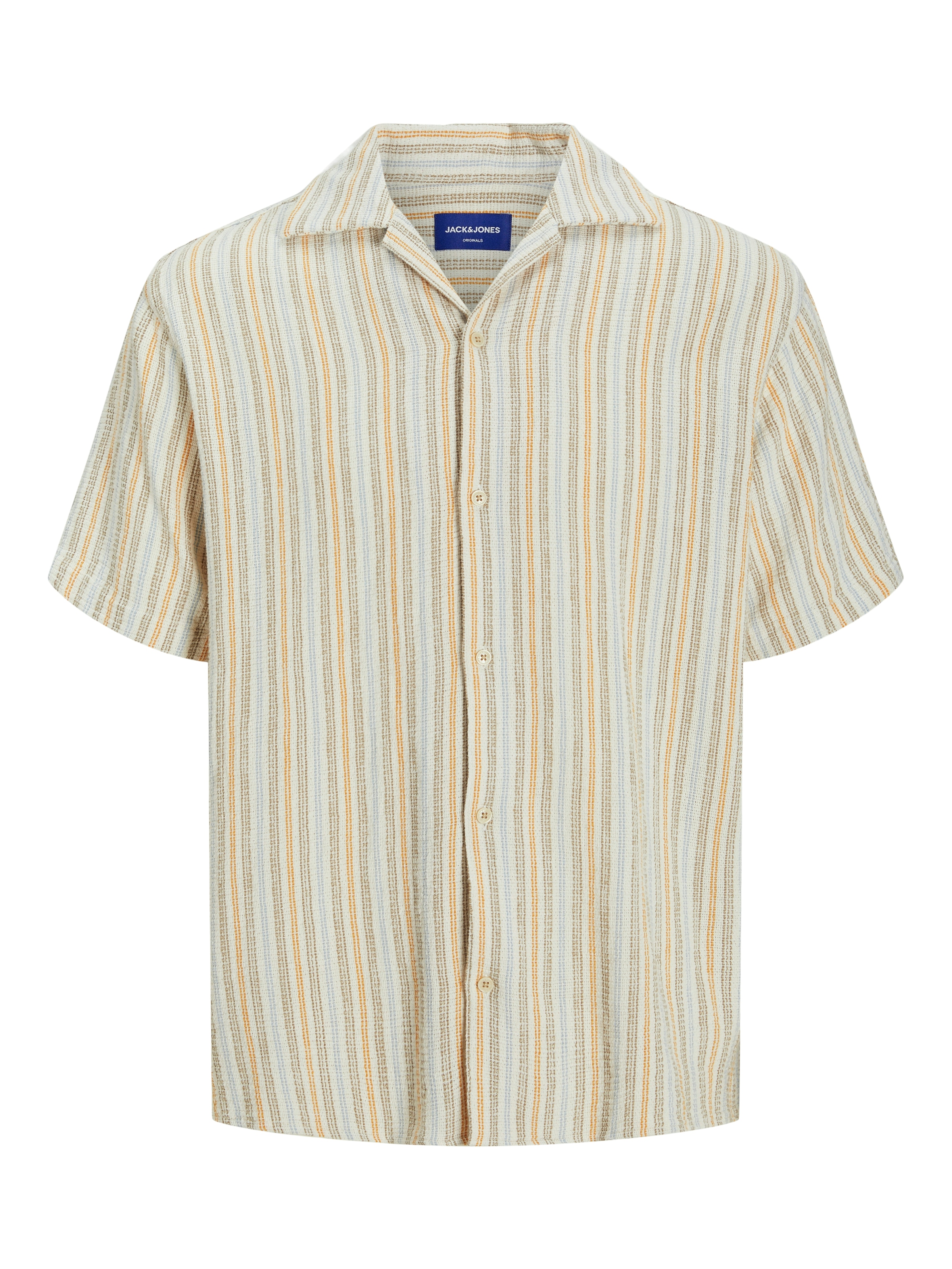 Jack & Jones Kurzarmhemd »JORCOBA STRIPE RESORT SHIRT SS SN«