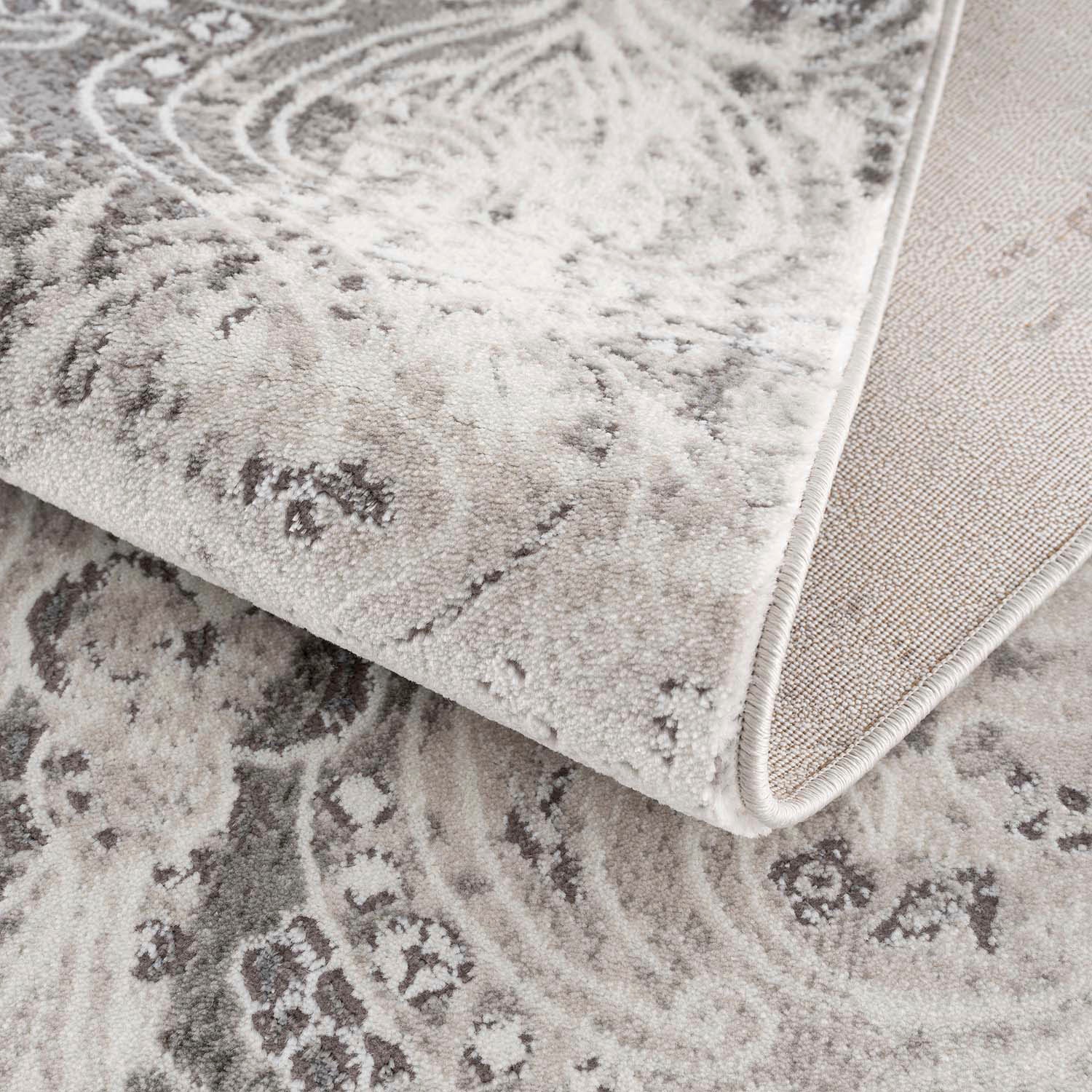 Carpet City Teppich »Noa 9318«, rund, 11 mm Höhe, Kurzflor, Modern, Weicher For, Pflegeleicht