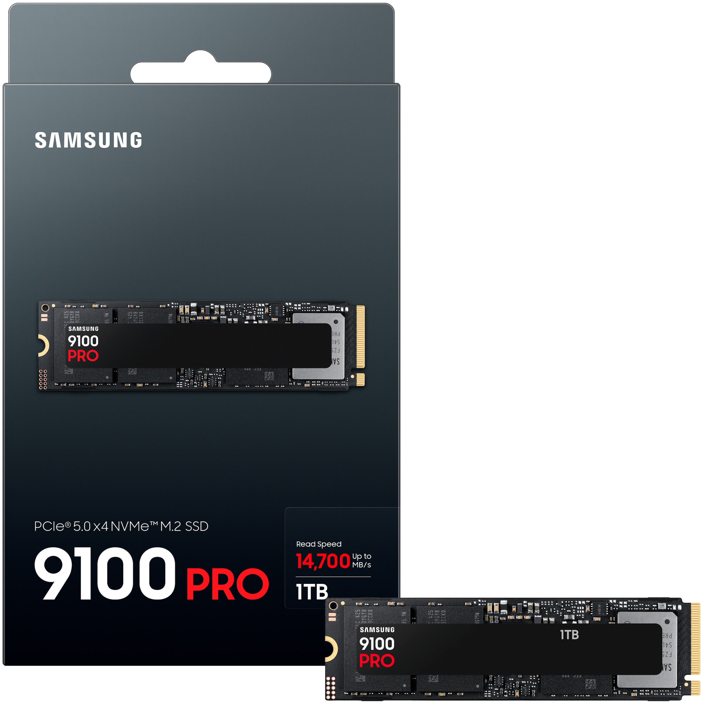 Samsung interne Gaming-SSD »9100 PRO SSD« 2,5 1 TB Anschluss PCI Express 5.0