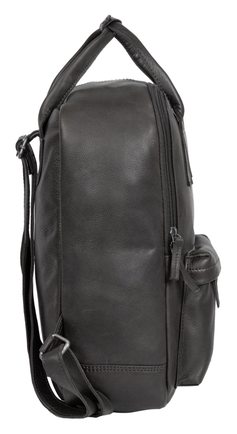 mit »Catania Reißverschluss-Vortasche Cityrucksack Backpack« MUSTANG