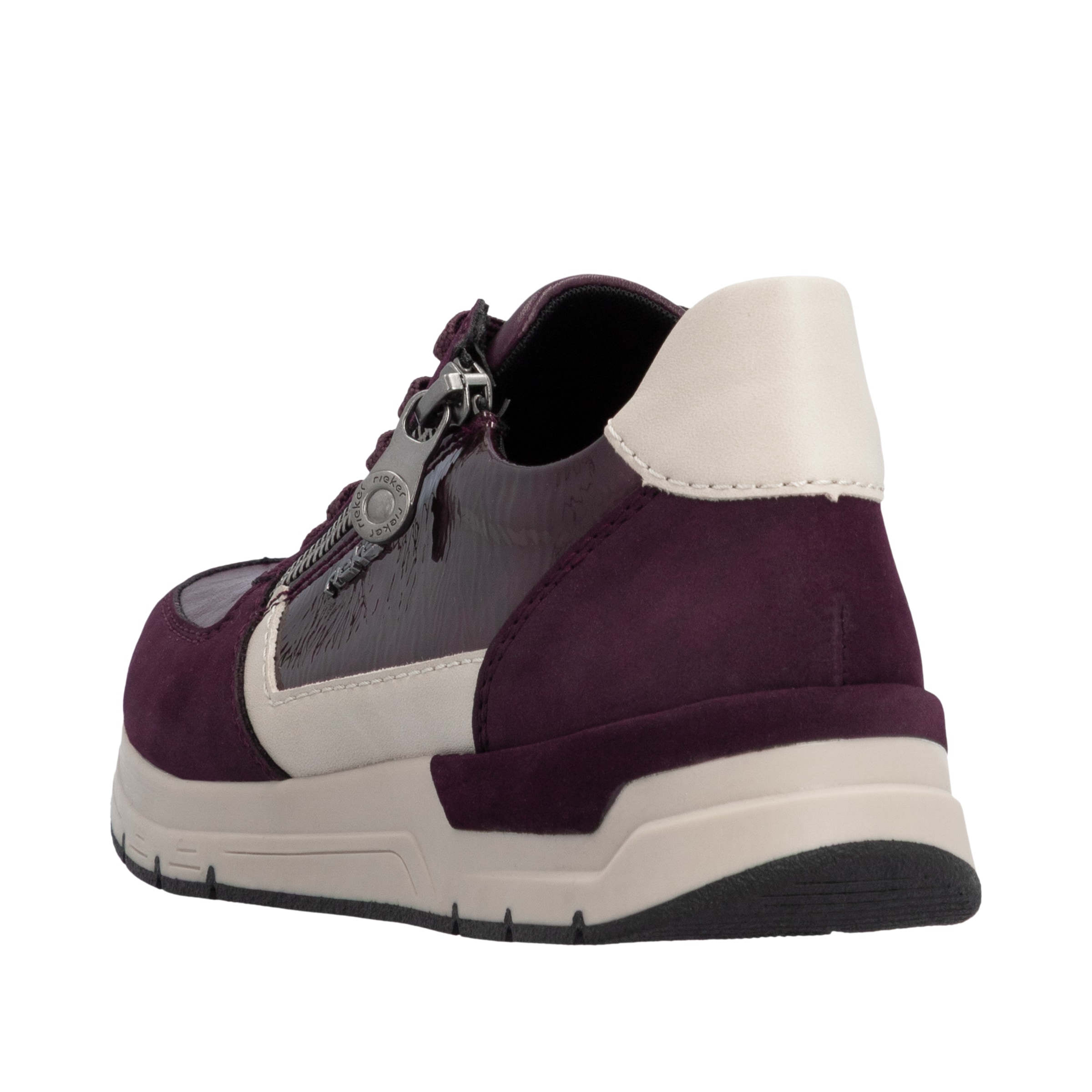 Rieker Sneaker  Freizeitschuh, Schnürschuh, Halbschuh mit modischen Akzenten
