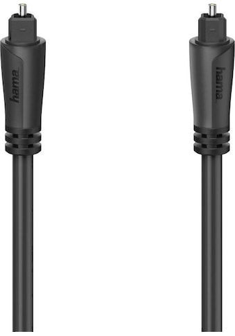 Hama Audio-Kabel »Audio-Lichtleiter-Kabel, ODT-Stecker (Toslink), 0,75 m ODT-Kabel«,... kaufen