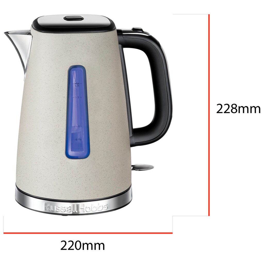 RUSSELL HOBBS Wasserkocher »Luna Stone 26960-70«, 1,7 l, 2400 W