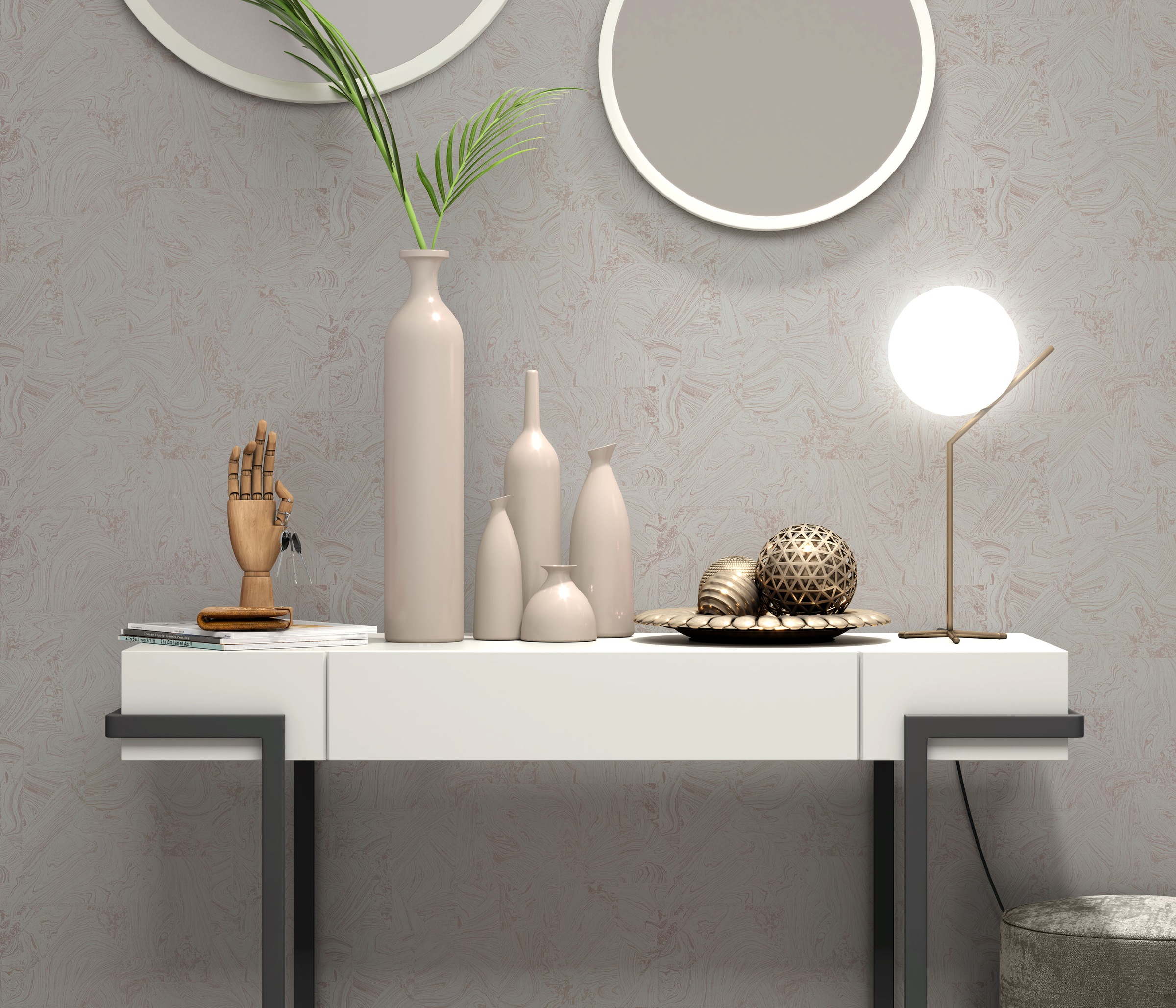 Erismann Vliestapete »PVC-freie Vliestapete MADOC« leicht strukturiert Phthalate frei