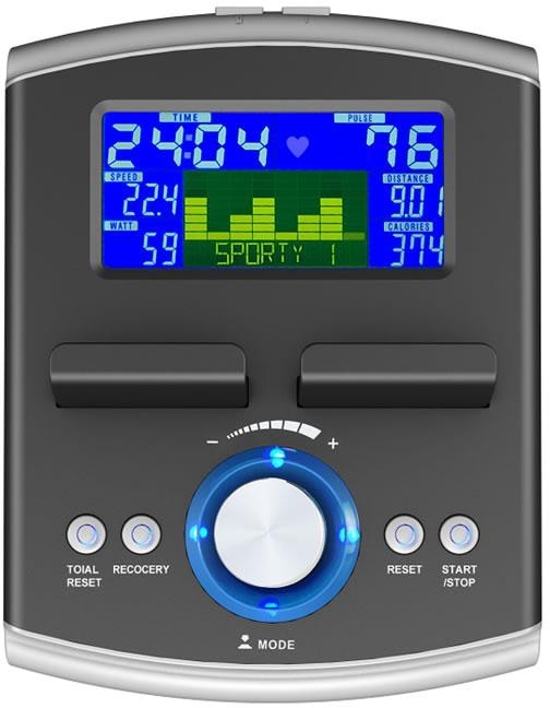 Xterra Fitness Ellipsentrainer-Ergometer »XE 78«, Schwungmasse ca. 15 kg, 24 Widerstandsstufen