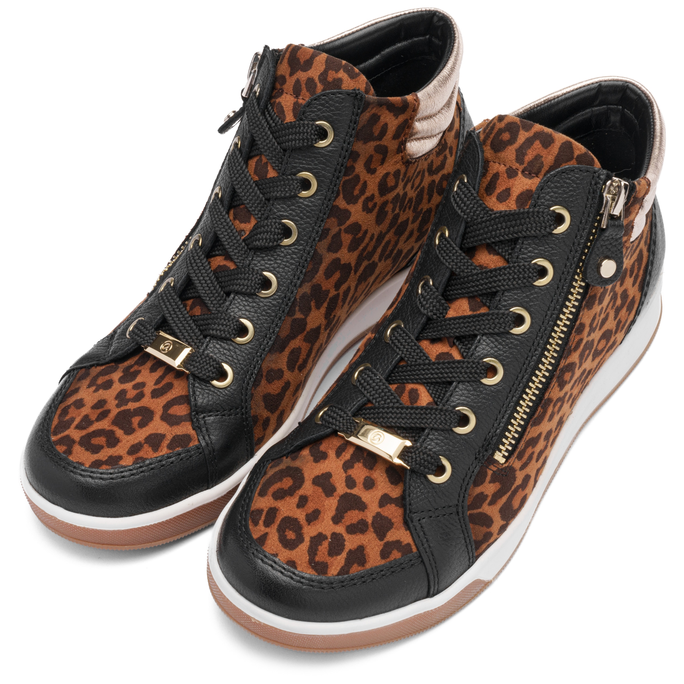 Ara Sneakerboots »ROM«  Hightop Sneaker, Schnürboots mit Kontrastbesätze