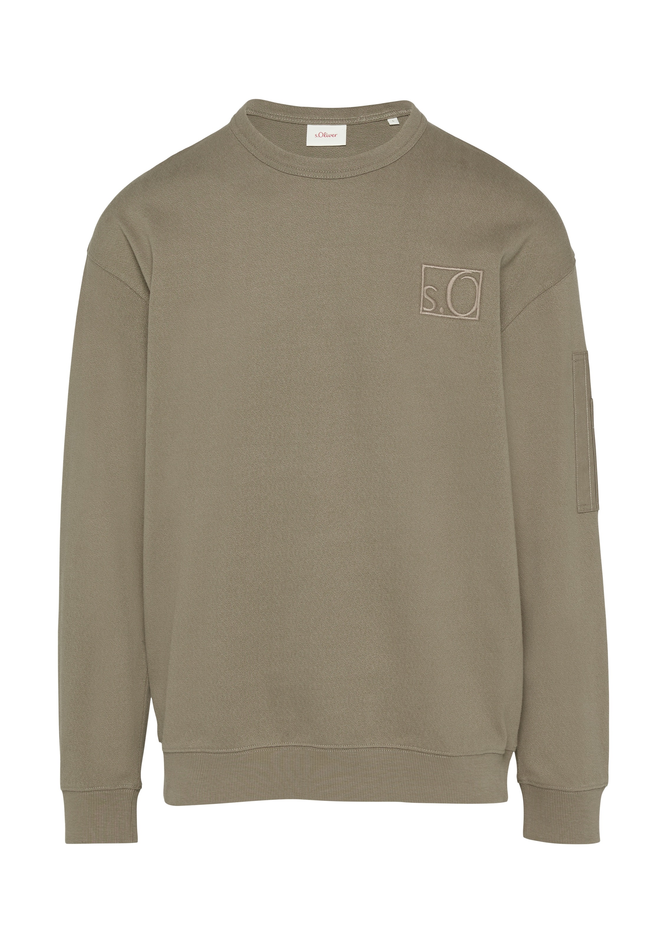 s.Oliver Sweatshirt , mit Logo Stickerei
