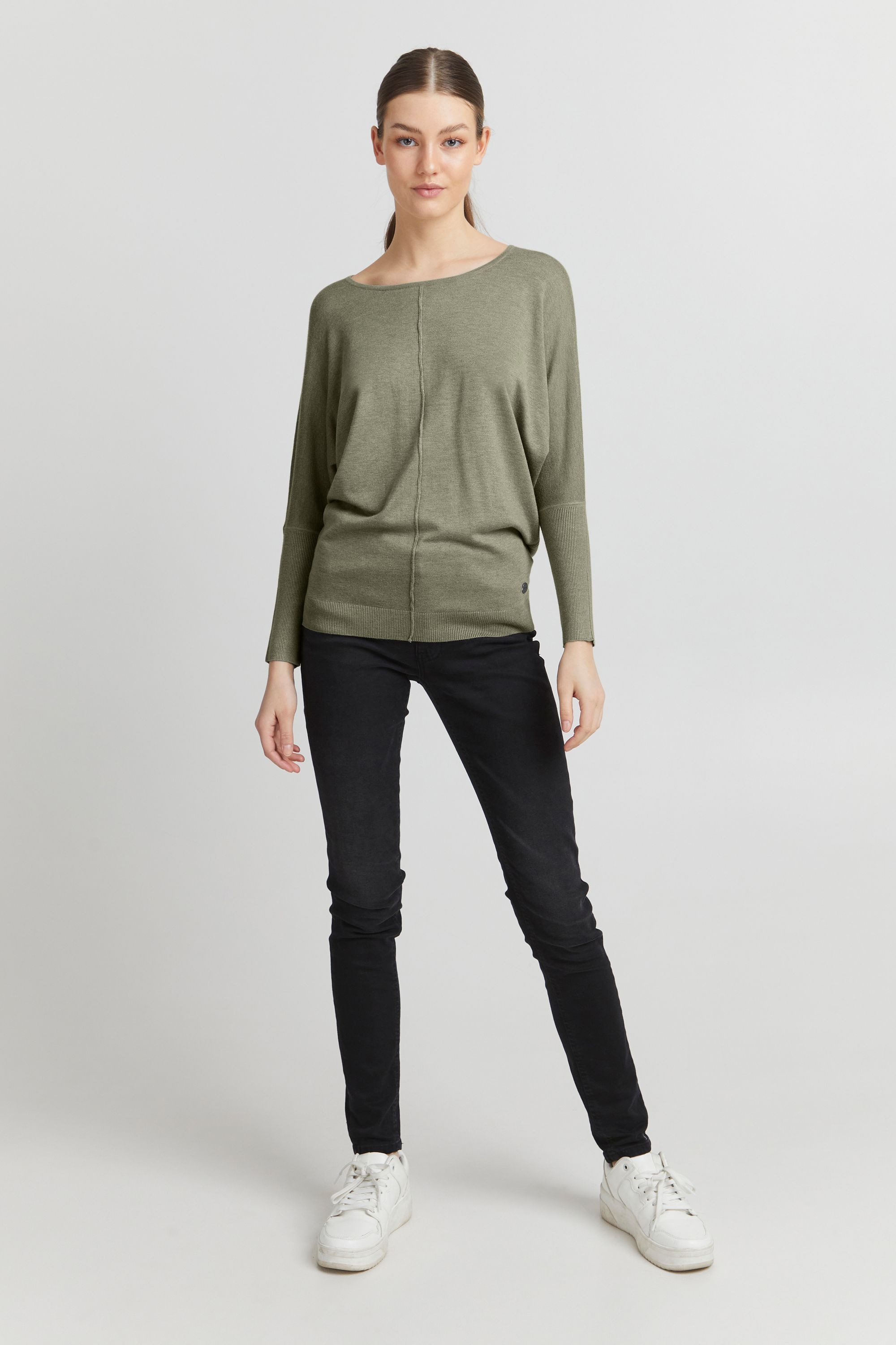 OXMO Strickfleece-Pullover »Strickpullover OXHerdis«