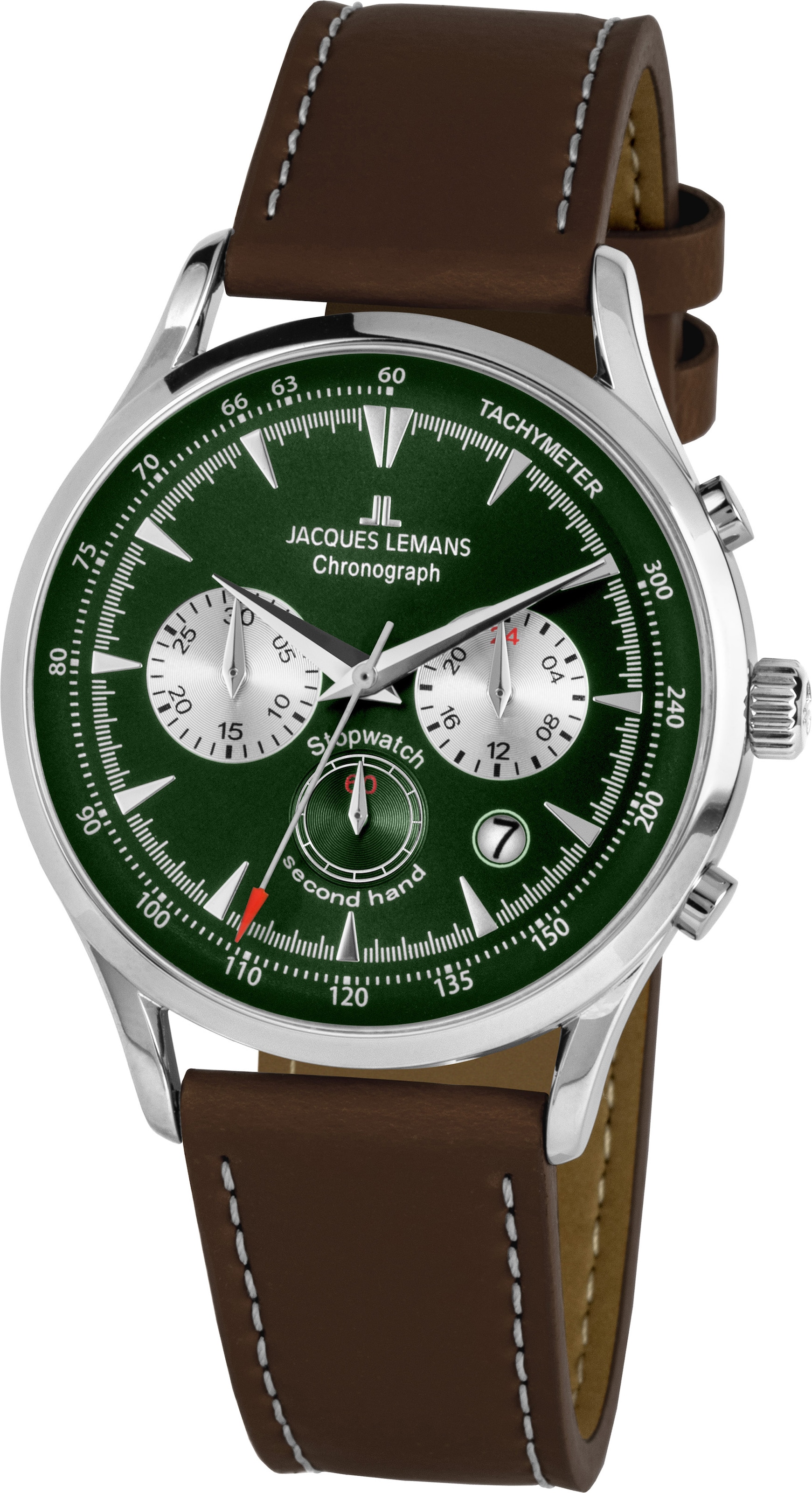 Jacques Lemans Classic, bei ♕ 1-2068D« »Retro Chronograph