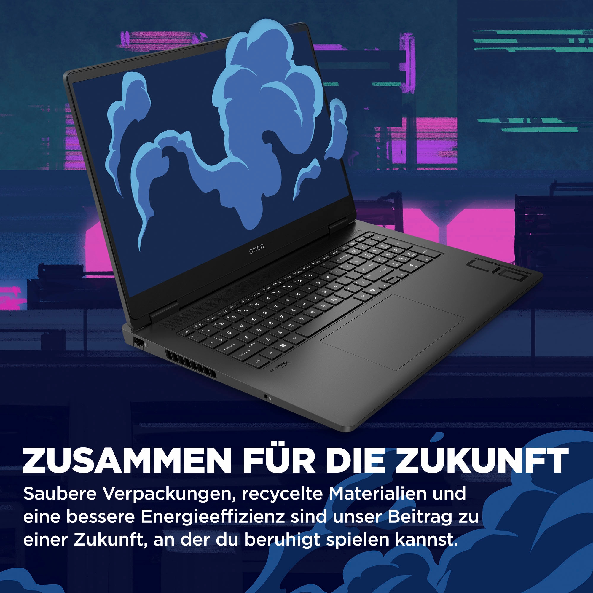 HP Gaming-Notebook »Omen 17-db1271ng« 43,94 cm / 17,3 ″ AMD Ryzen™ AI 7 GeForce RTX 5070 1.000 GB SSD