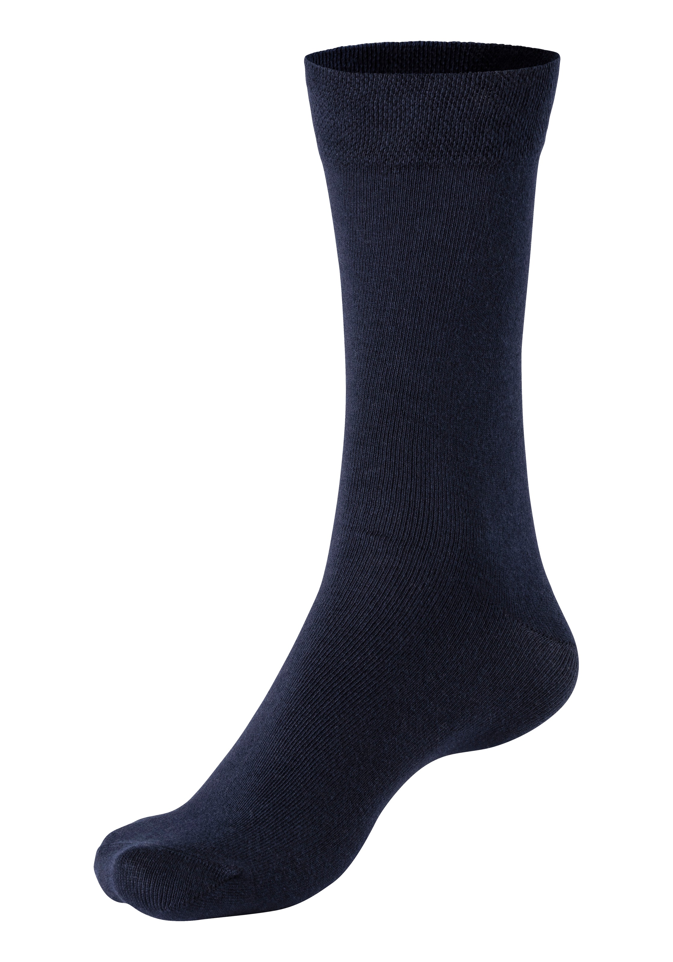 John Devin Businesssocken, (Packung, 3 Paar), mit längerer Schaftlänge, verpackt in einer Box