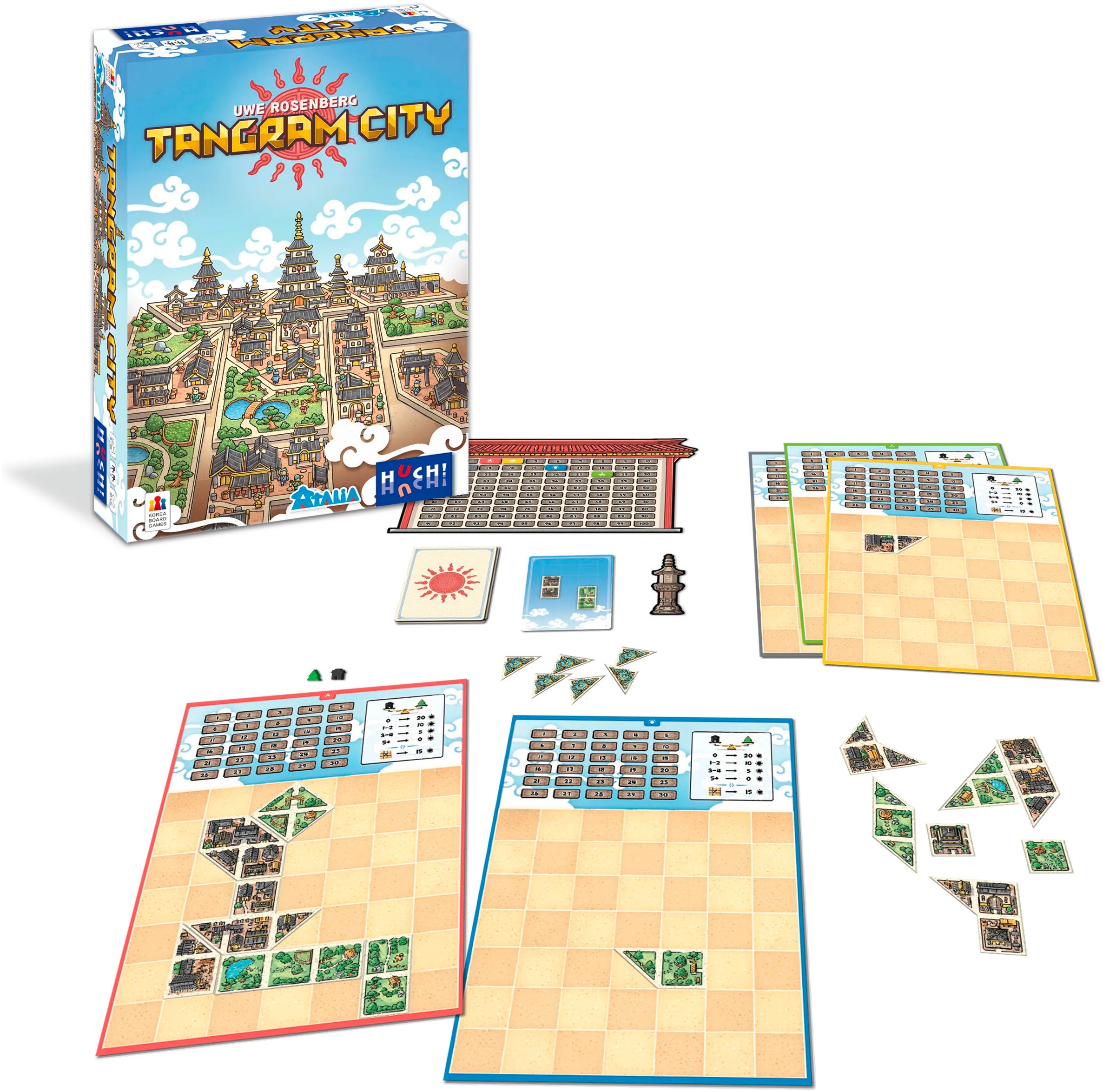 HUCH! Spiel »Tangram City«