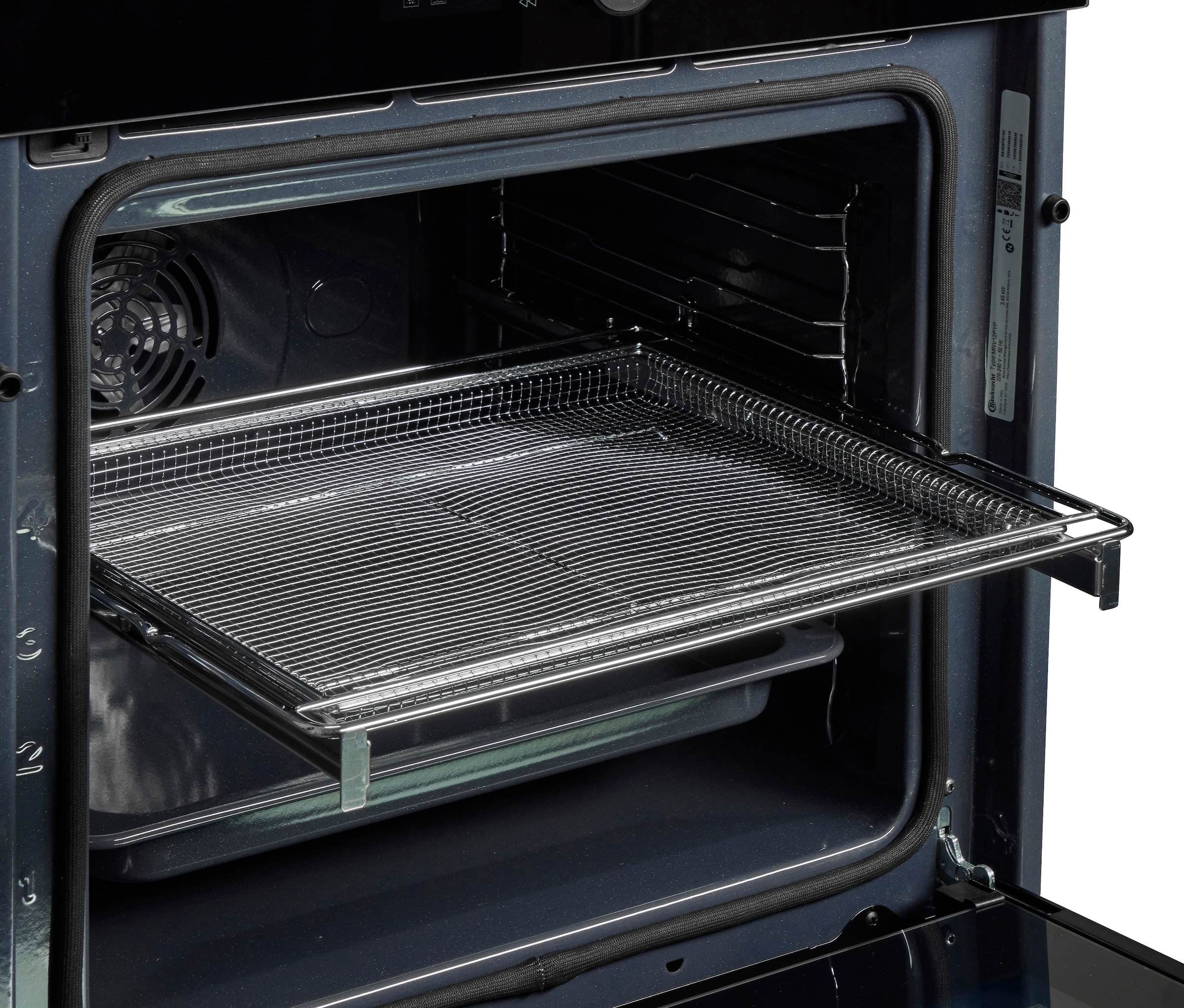 BAUKNECHT Backofen-Set »BAKO 940 Airfry Flex« mit Teilauszug Set, 2 Stk. tlg. AirFry-Funktion – die gesündere Alternative zur Fritteuse