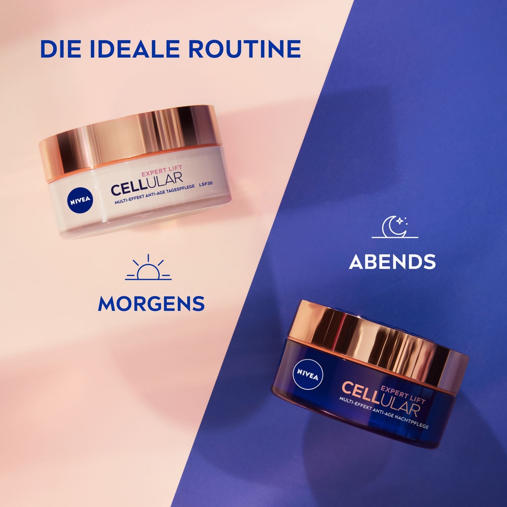 Nivea Nachtcreme »CELLULAR Expert Lift Nachtpflege«