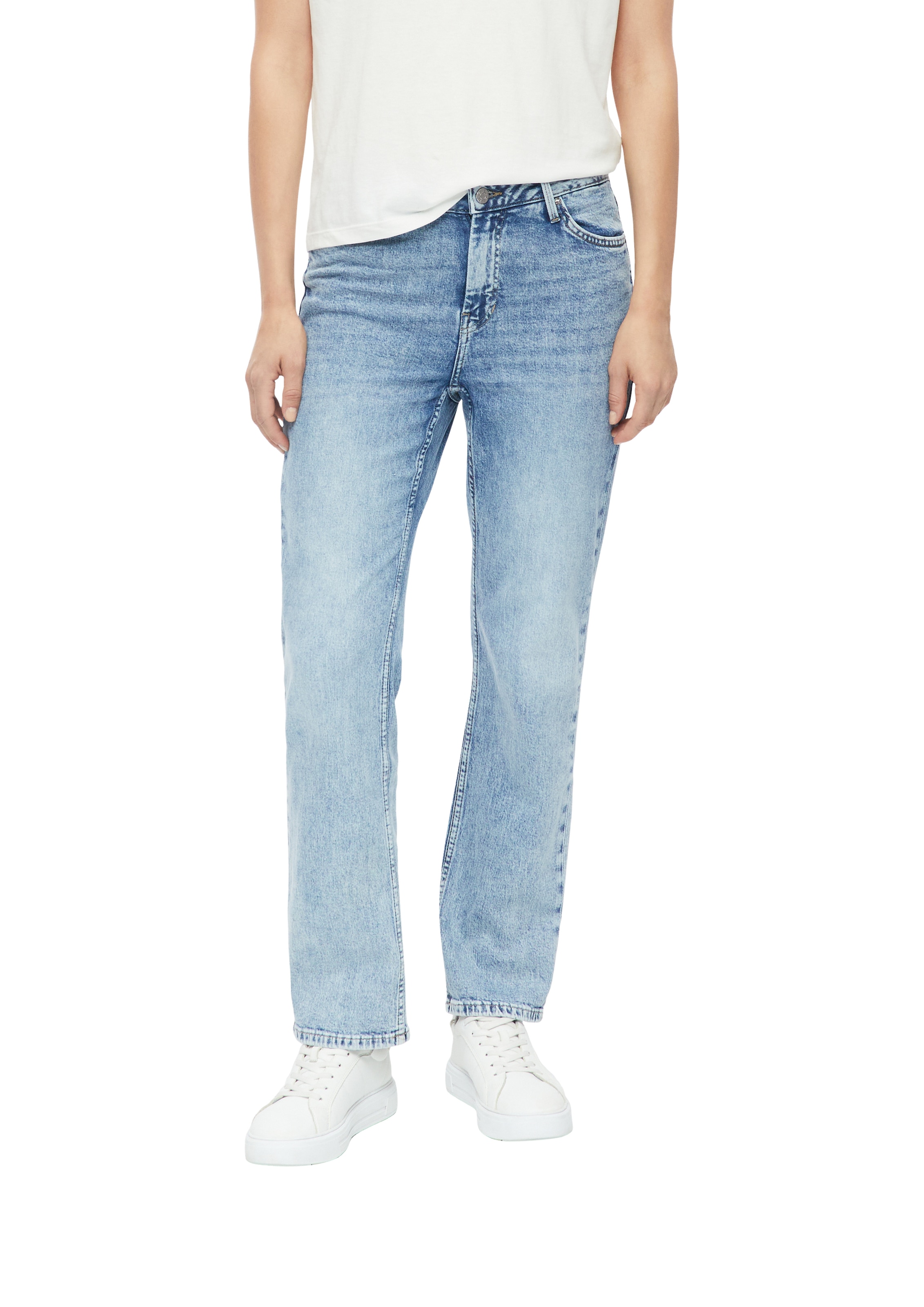 s.Oliver 5-Pocket-Jeans »Karolin« mit Stretch / Leichte Waschung