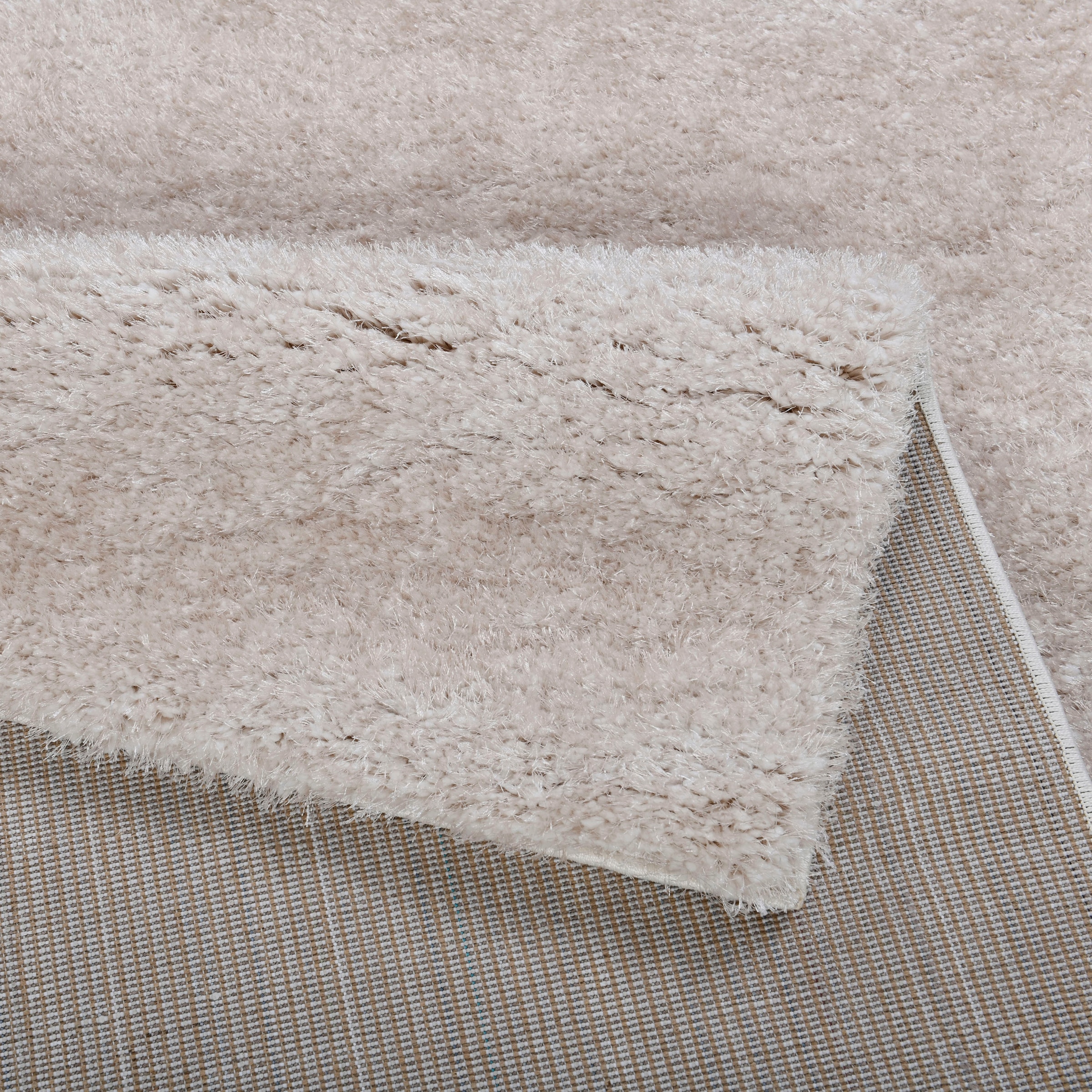 Home affaire Hochflor-Teppich »Malin«, in weich Shaggy rechteckig, leicht Uni-Farben, besonders einfarbig, glänzend