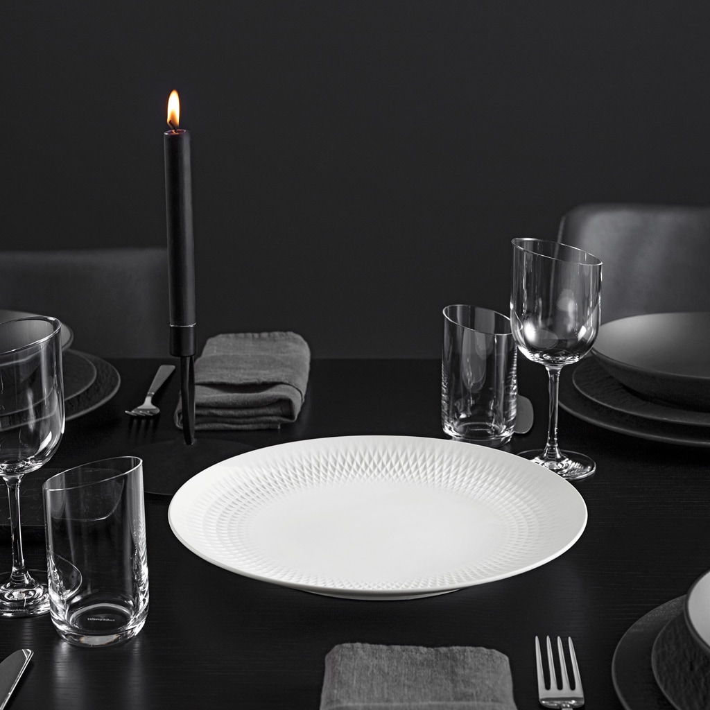 Villeroy & Boch Schale »Centerpiece Manufacture Collier Blanc ø 31,9 cm weiß«